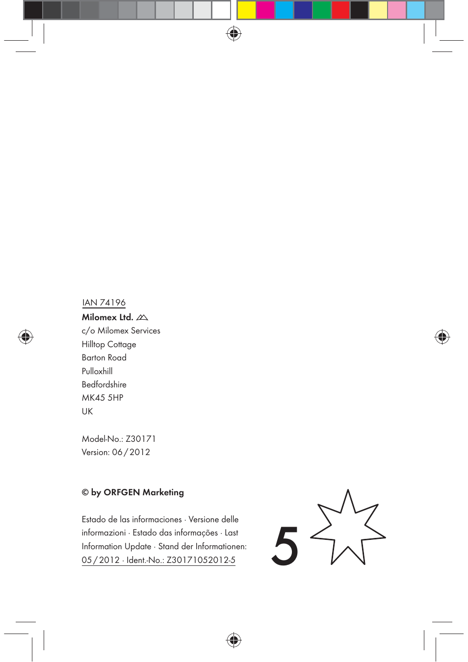 Melinera Z30171-BS User Manual | Page 37 / 37
