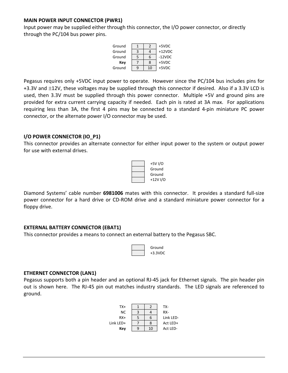 Diamond Systems C-PGS-KIT User Manual | Page 4 / 12