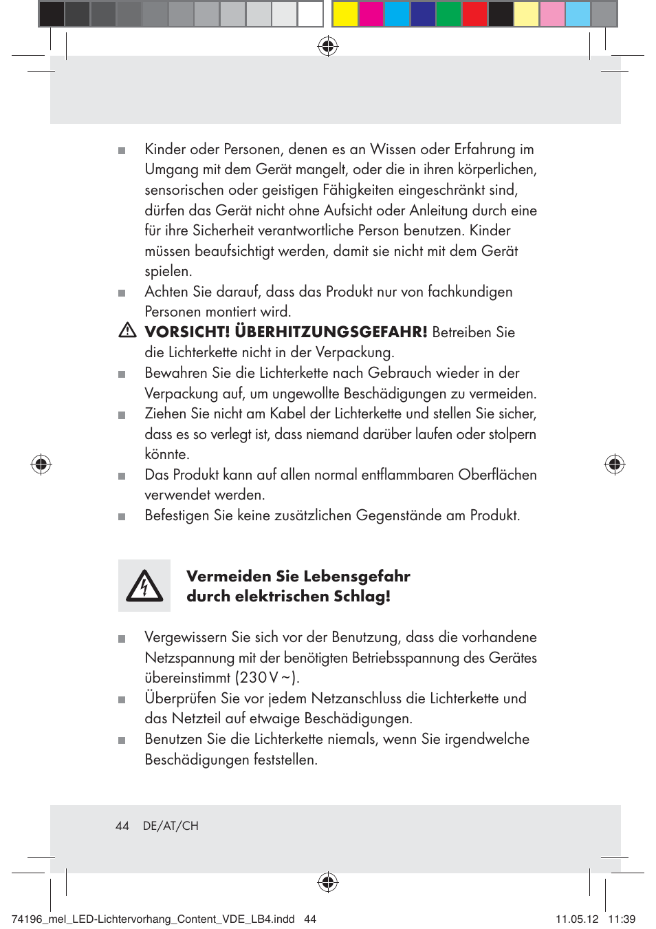 Melinera Z30171-BS User Manual | Page 44 / 48