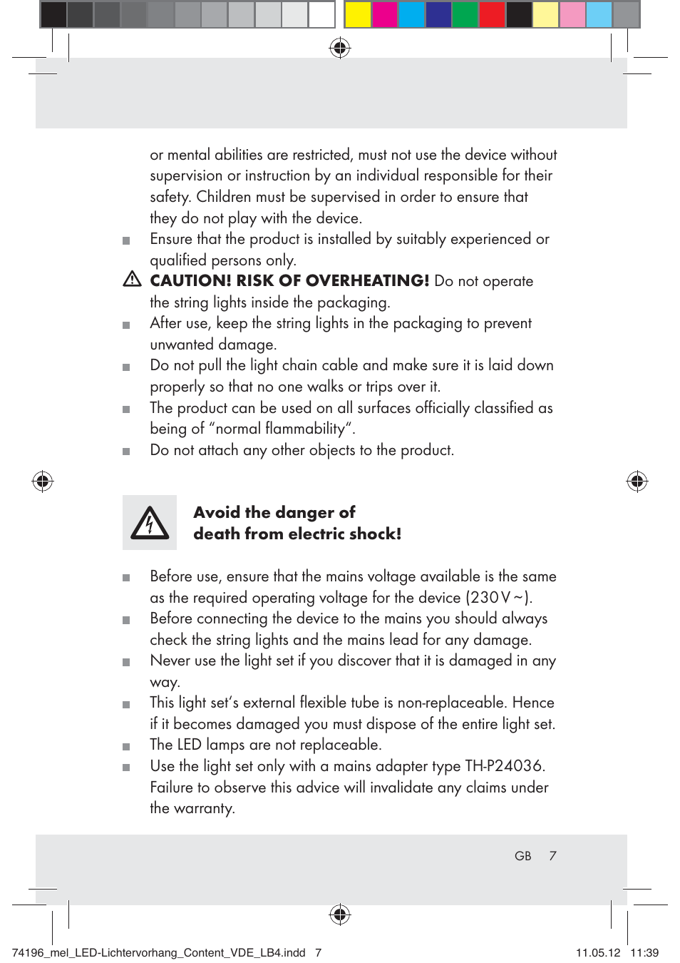 Melinera Z30171-BS User Manual | Page 7 / 48