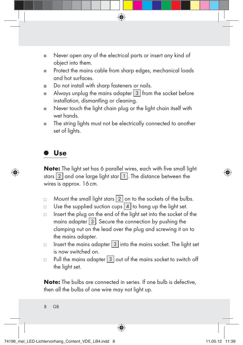 Melinera Z30171-BS User Manual | Page 8 / 48