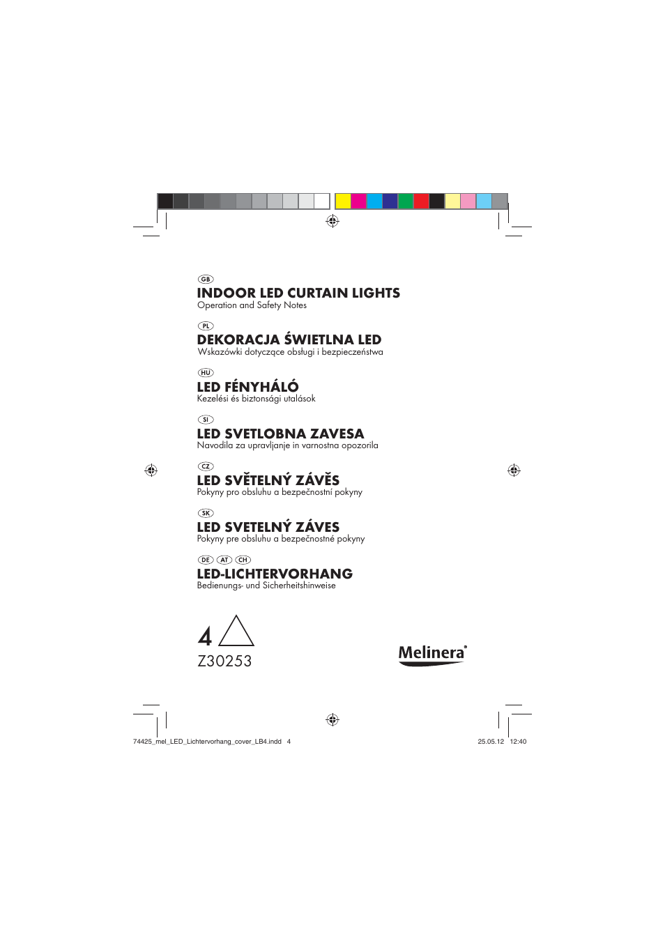 Melinera Z30253-BS User Manual | 50 pages