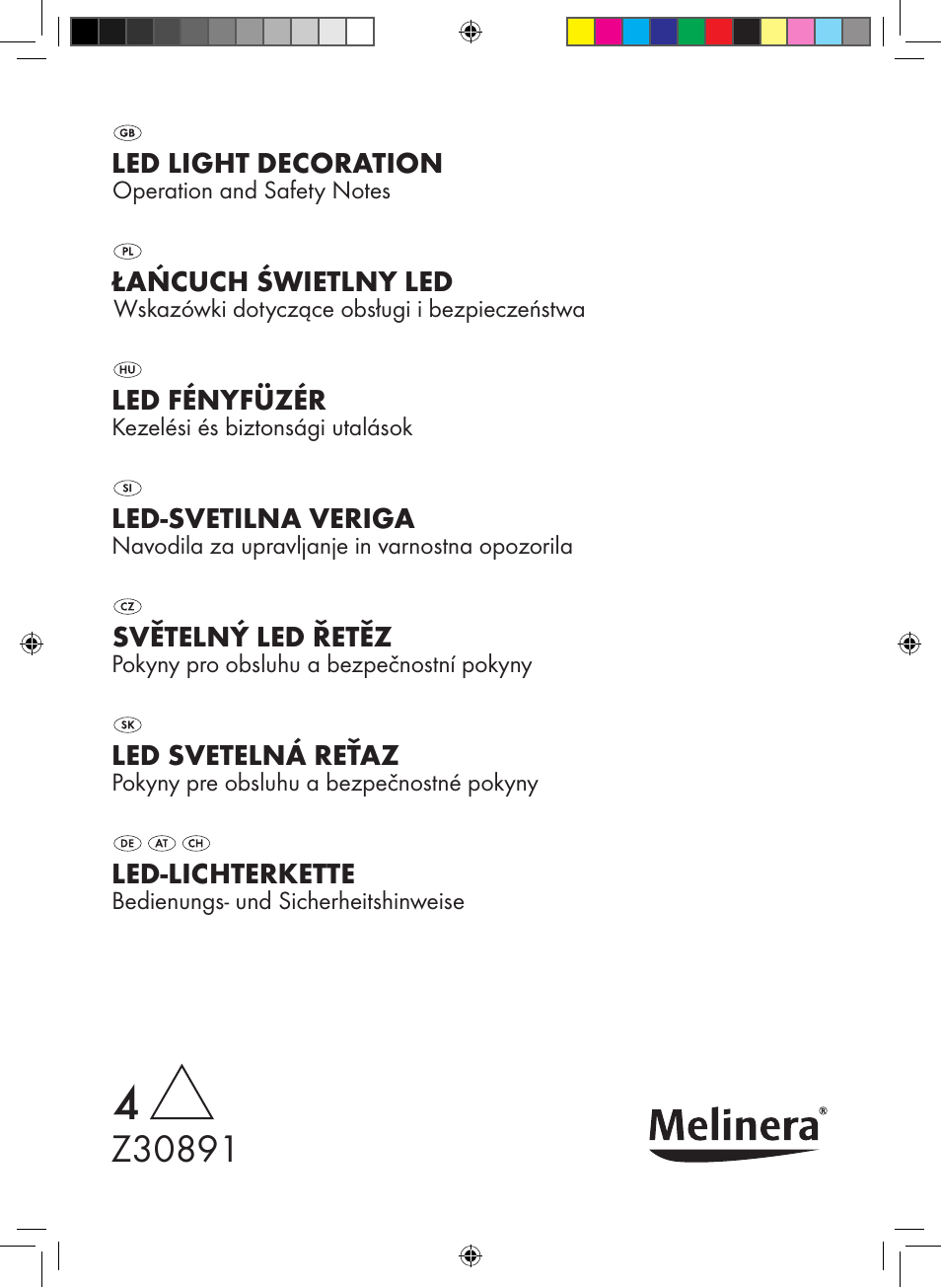 Melinera Z30891-BS User Manual | 20 pages
