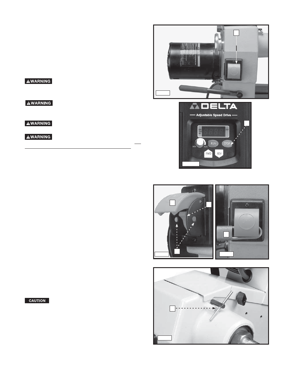 Activating the spindle | Diamond Systems 46-756 User Manual | Page 11 / 24