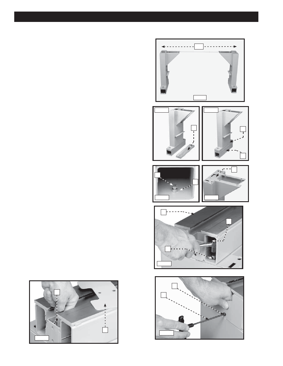 Assembly, Attaching lathe bed to pedestals, Attaching end caps | Diamond Systems 46-756 User Manual | Page 8 / 24