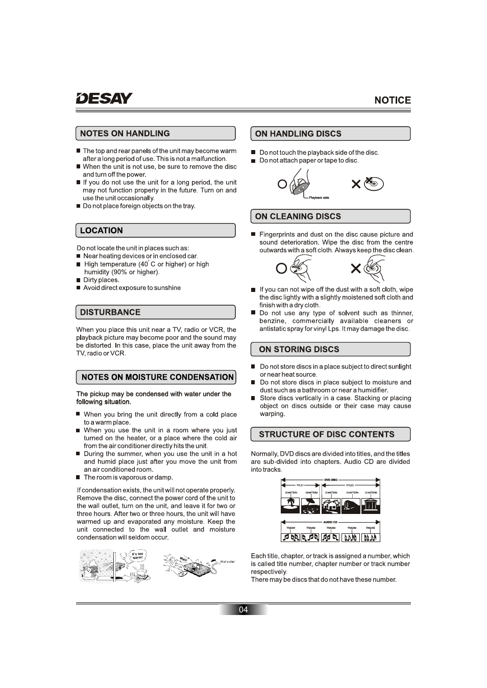 Desay DS-5701 User Manual | Page 6 / 23