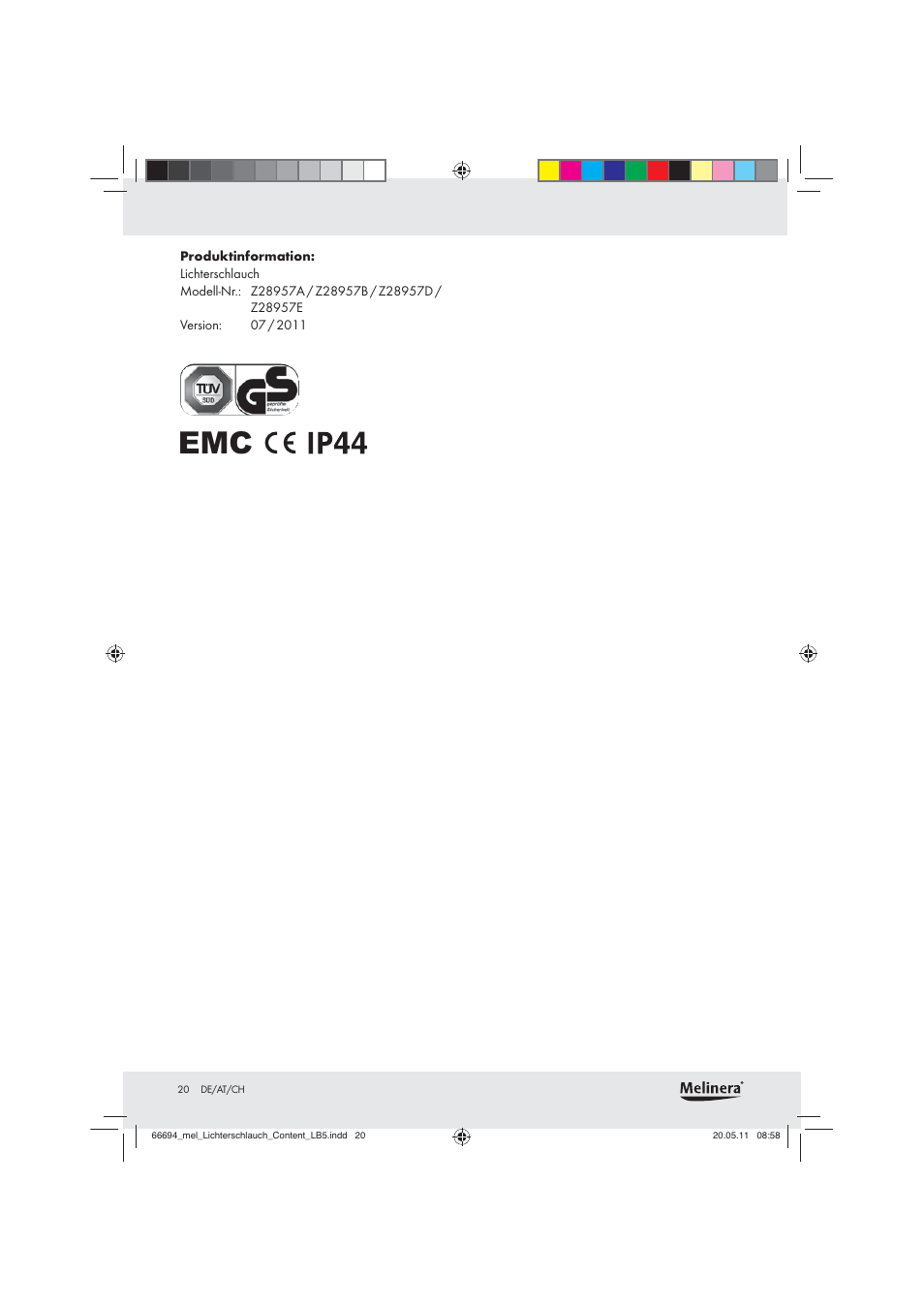 Melinera Z28957 User Manual | Page 18 / 18