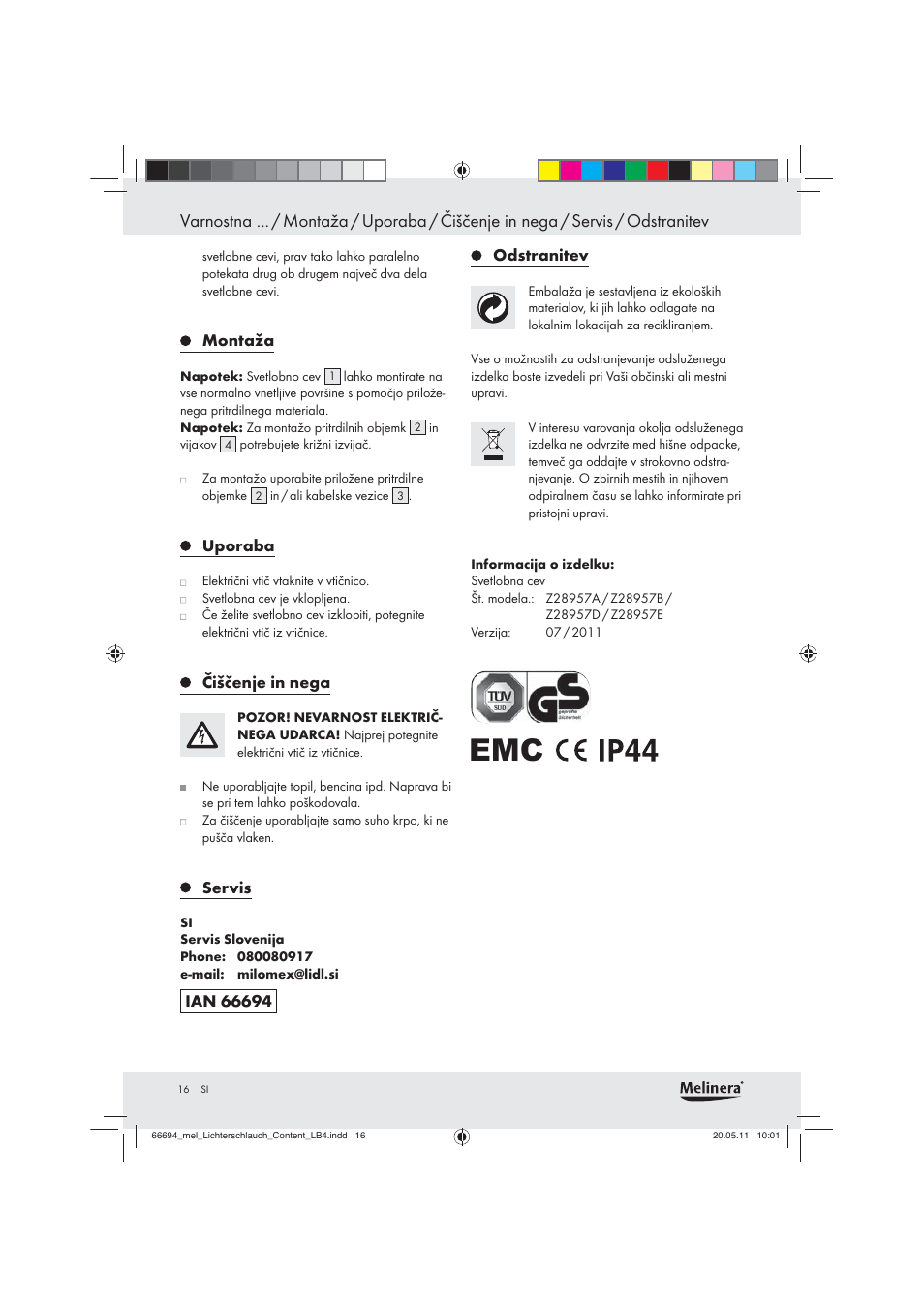 Melinera Z28957 User Manual | Page 14 / 25