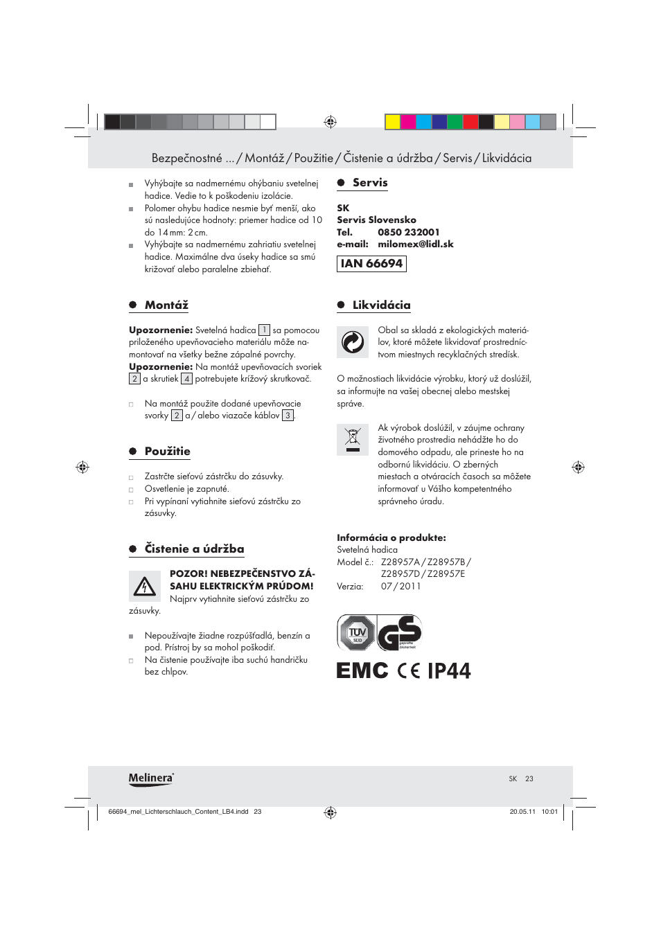 Melinera Z28957 User Manual | Page 21 / 25