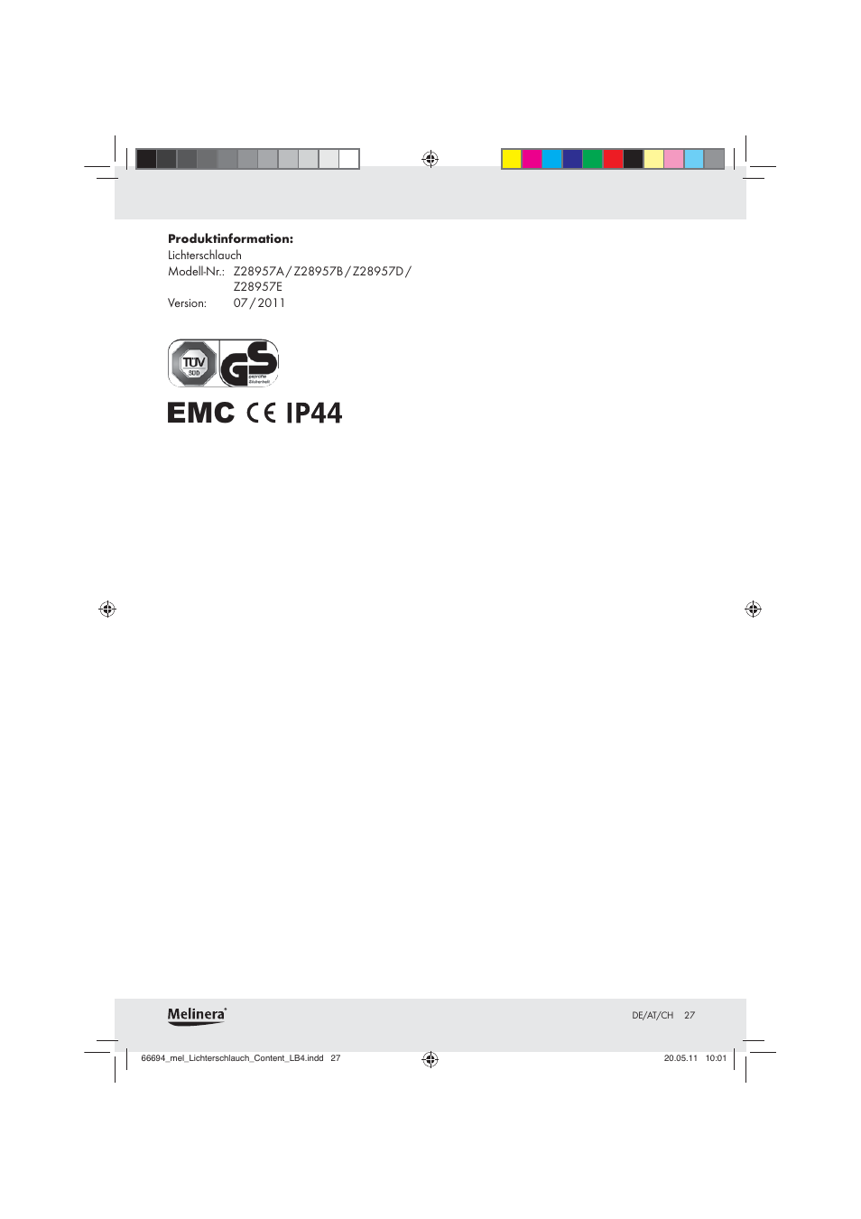 Melinera Z28957 User Manual | Page 25 / 25