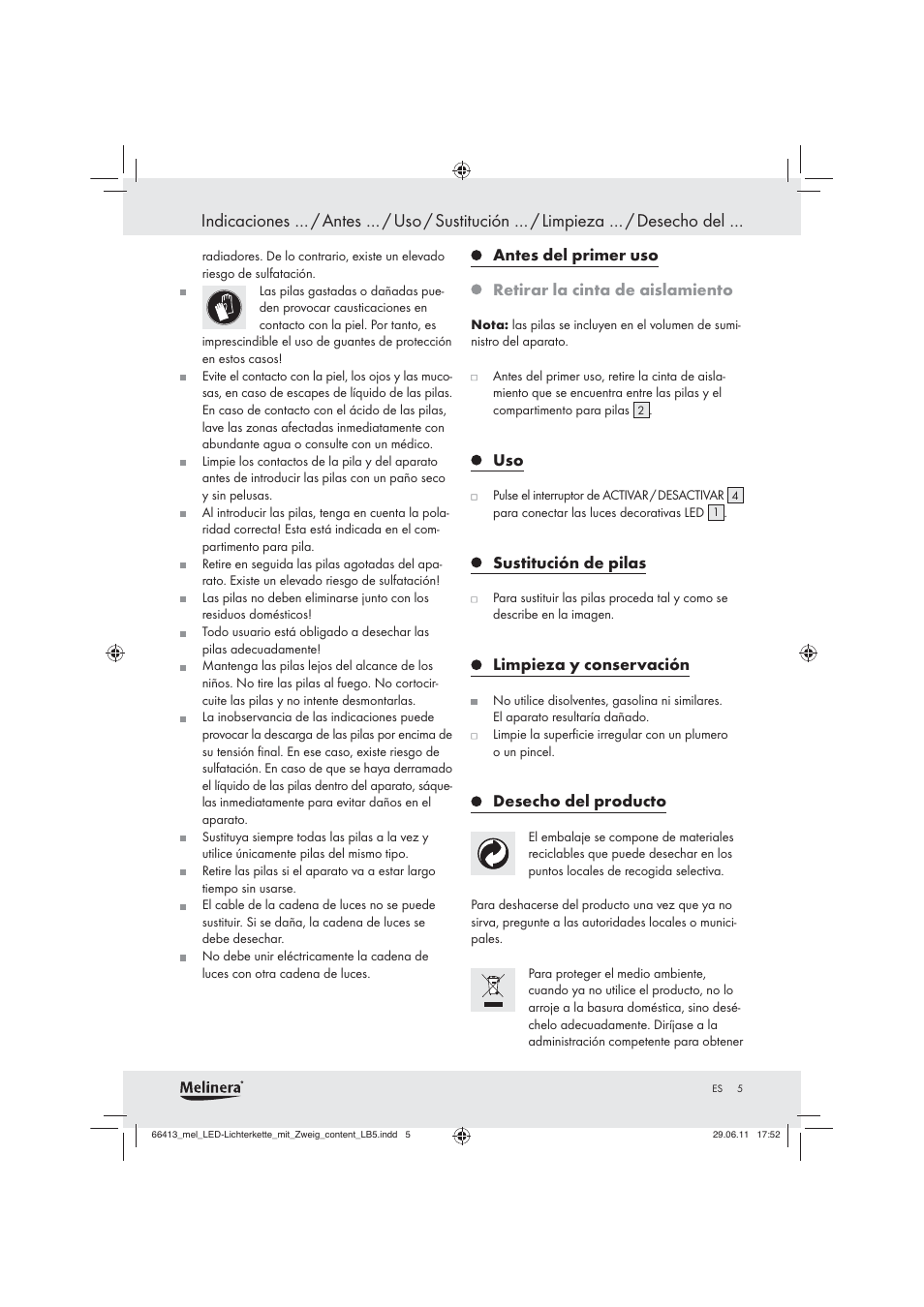 Melinera Z30906A / Z30906B / Z30906C User Manual | Page 3 / 16