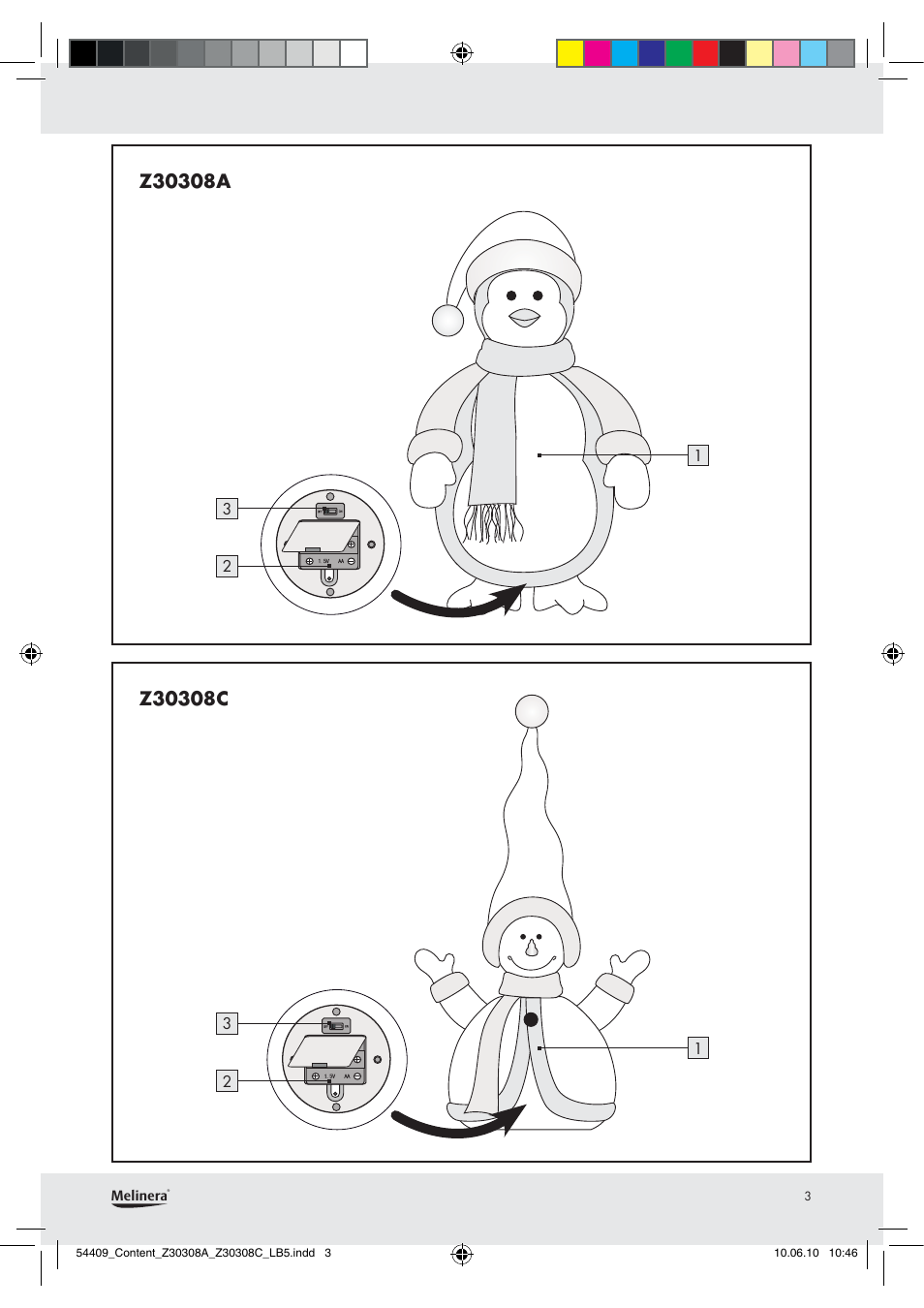 Melinera Z30308A User Manual | 16 pages