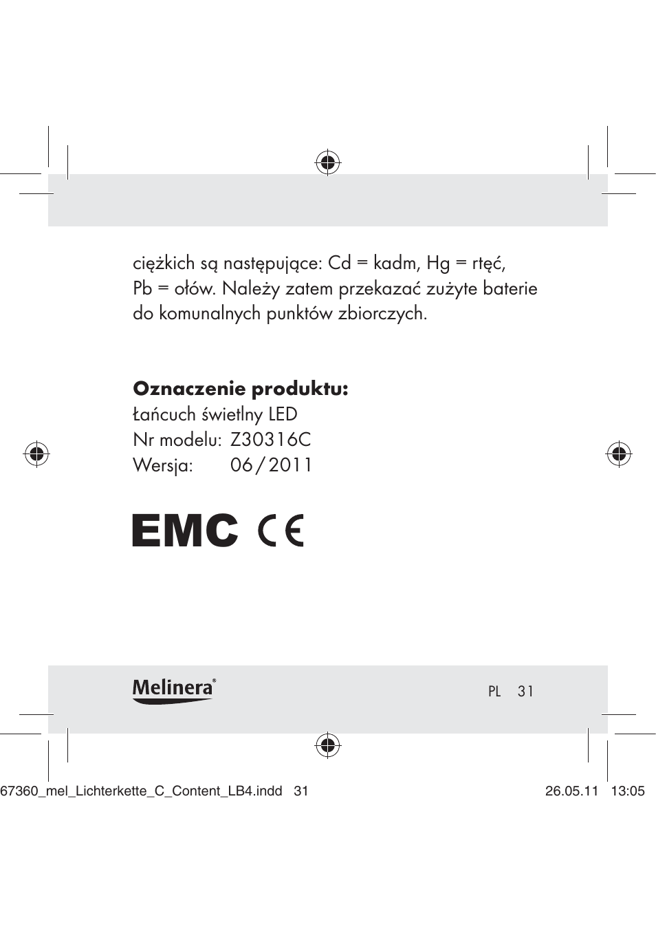 Melinera Z30316C User Manual | Page 29 / 98