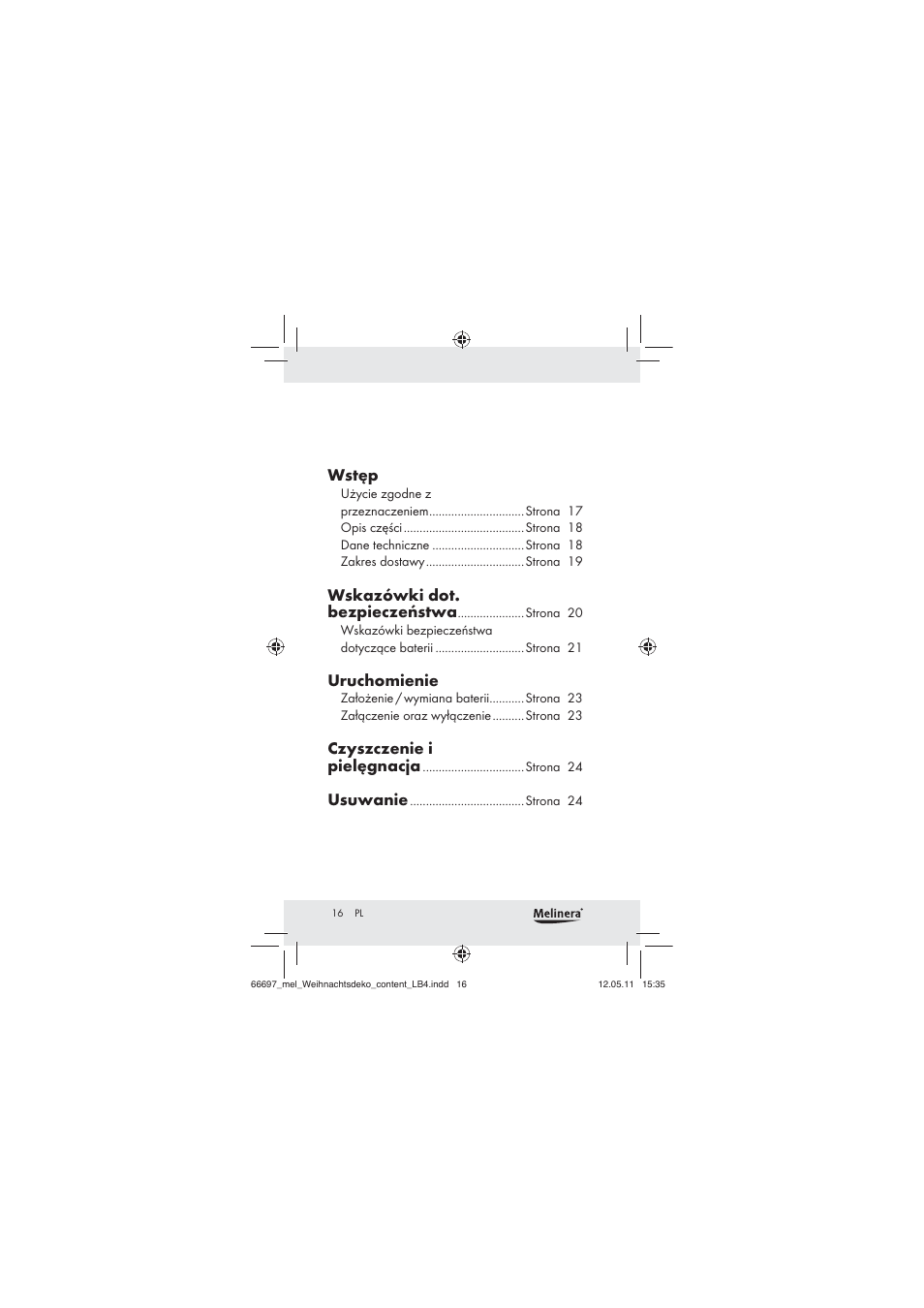 Melinera Z30320 User Manual | Page 14 / 75