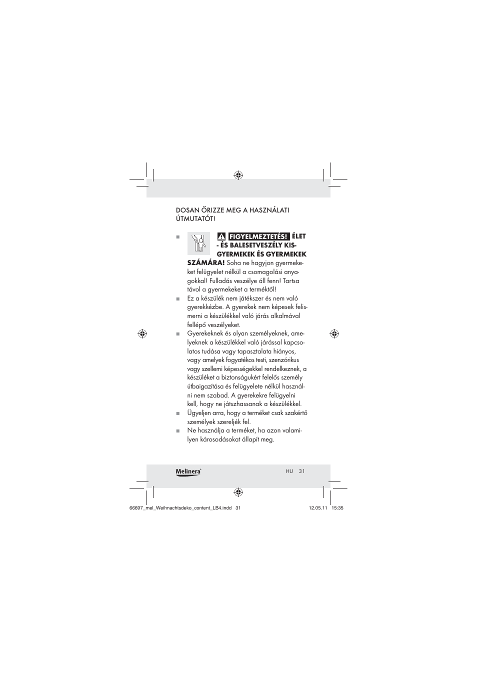 Melinera Z30320 User Manual | Page 29 / 75