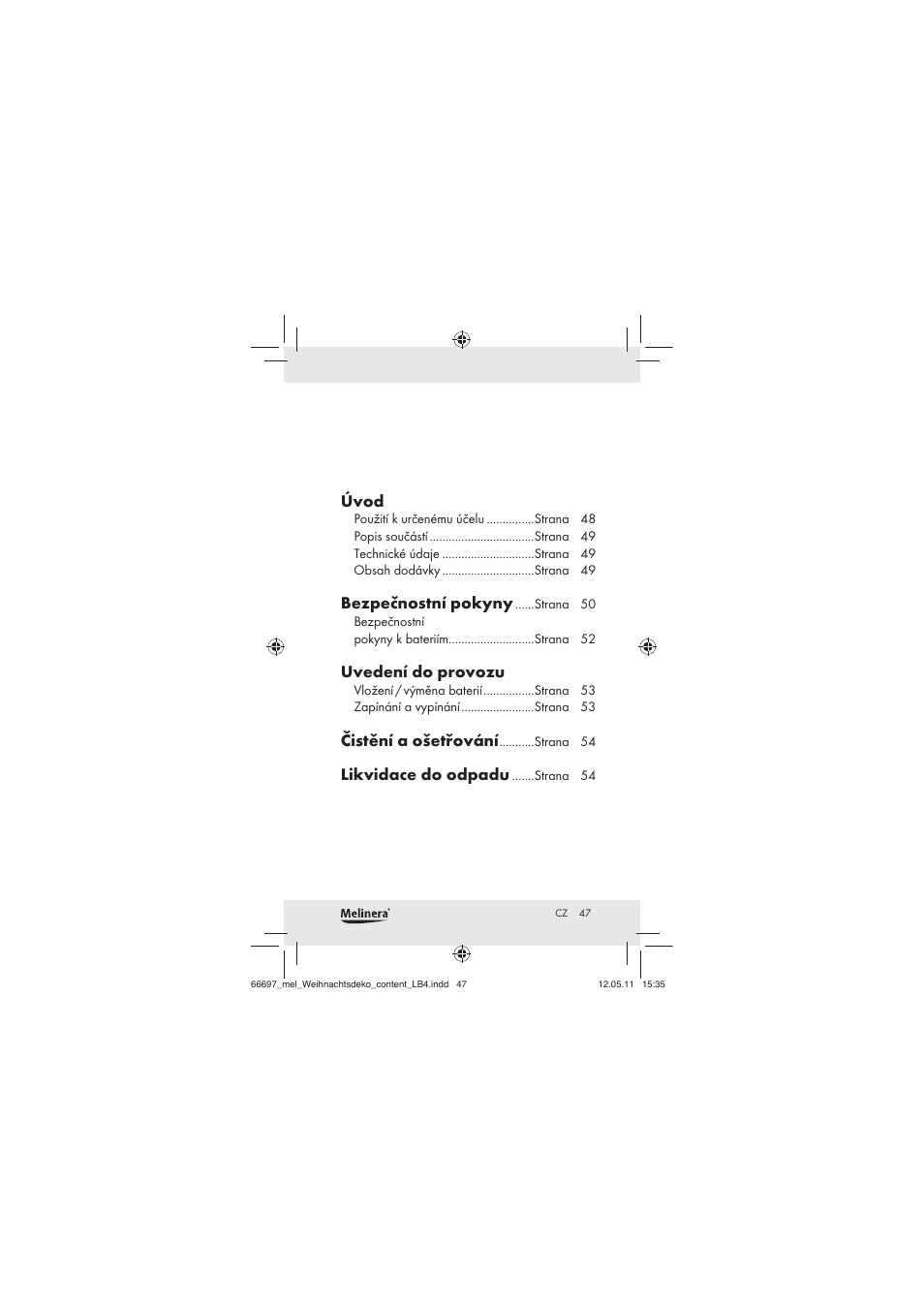 Melinera Z30320 User Manual | Page 45 / 75