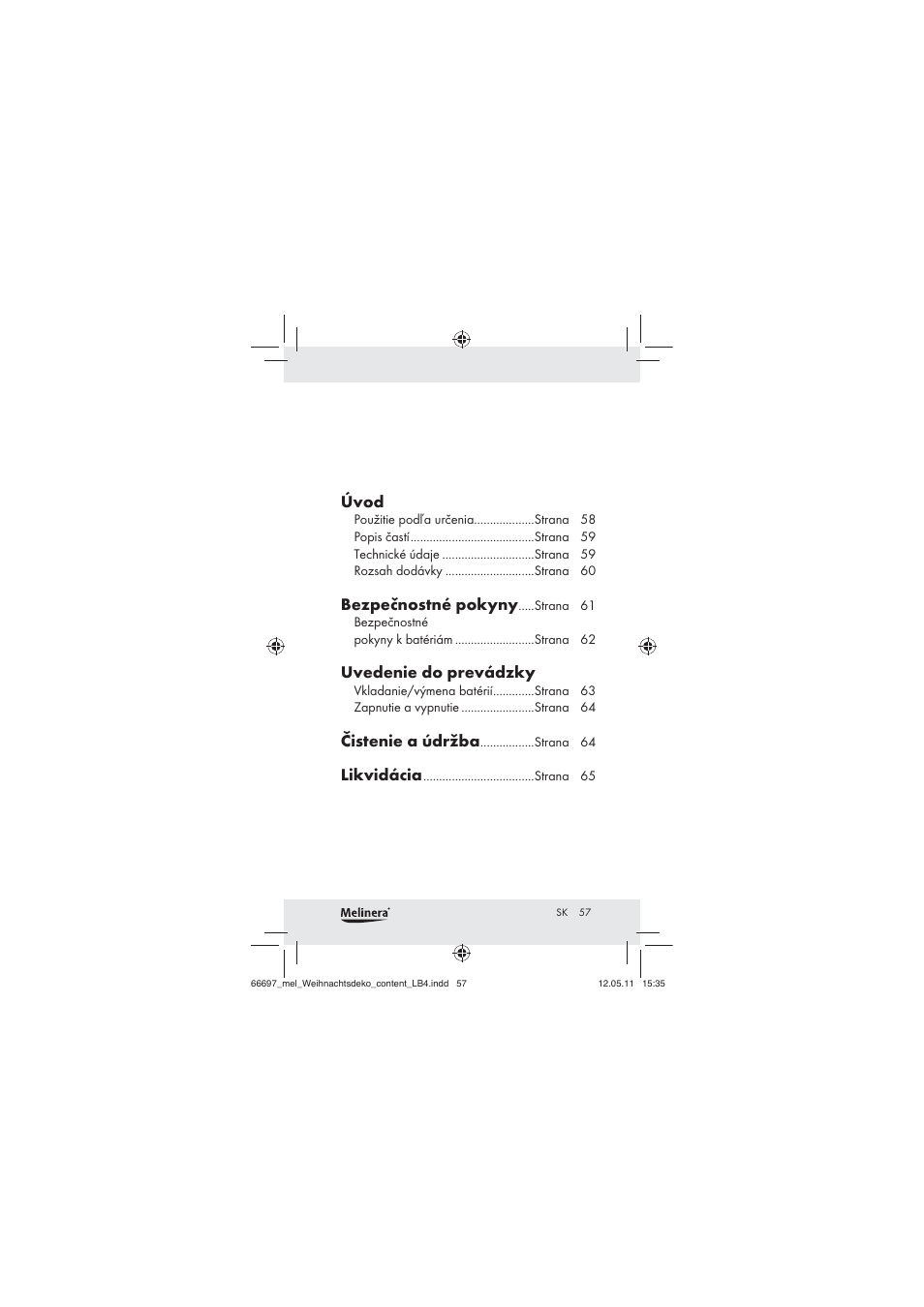 Melinera Z30320 User Manual | Page 55 / 75