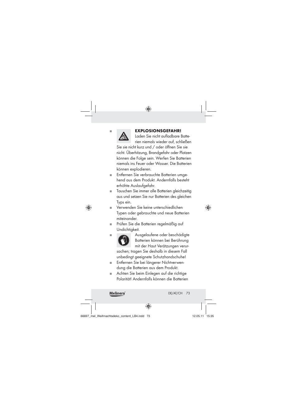 Melinera Z30320 User Manual | Page 71 / 75