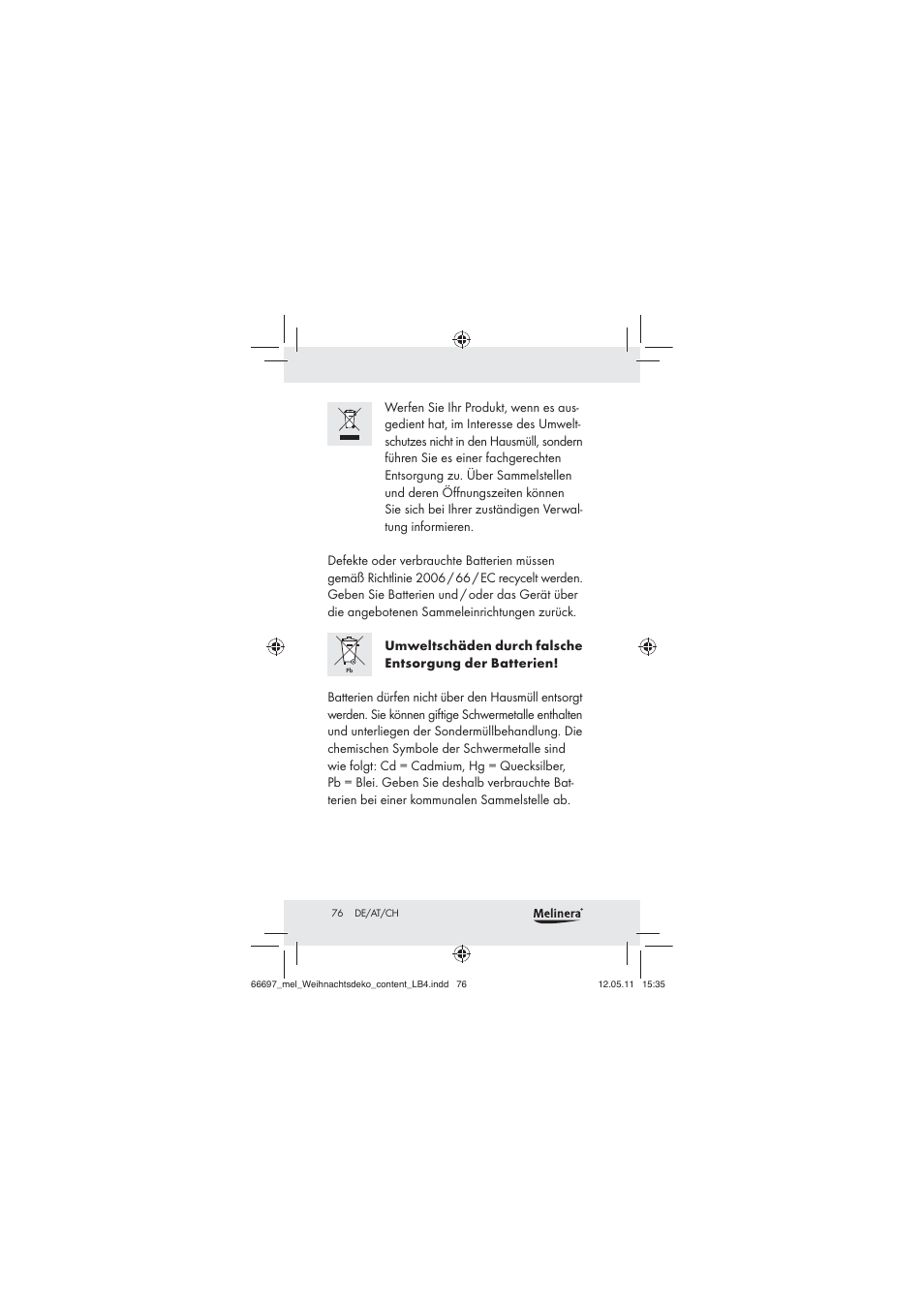 Melinera Z30320 User Manual | Page 74 / 75