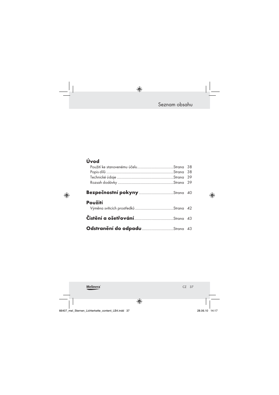 Melinera Z30171 User Manual | Page 37 / 60