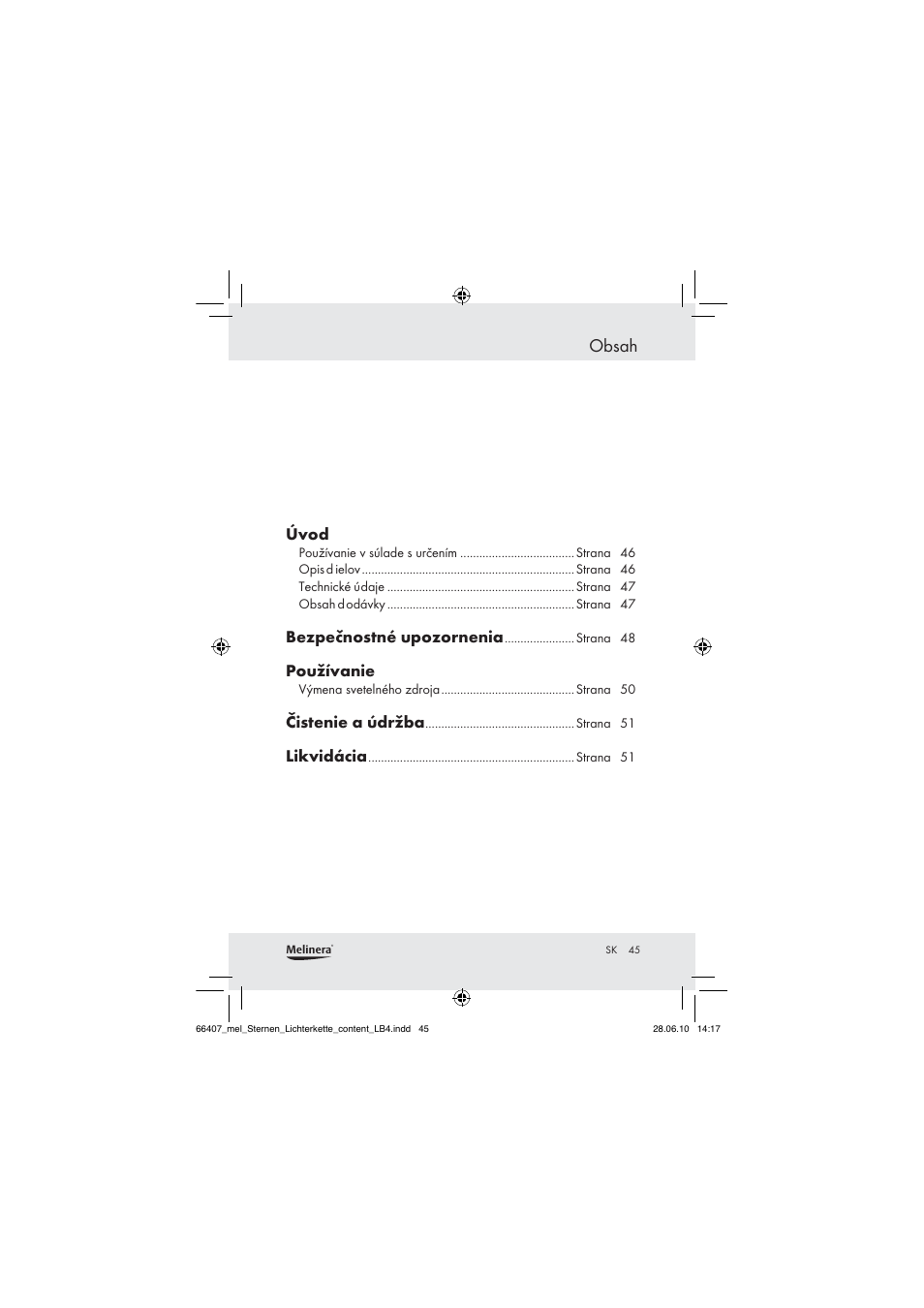 Melinera Z30171 User Manual | Page 45 / 60