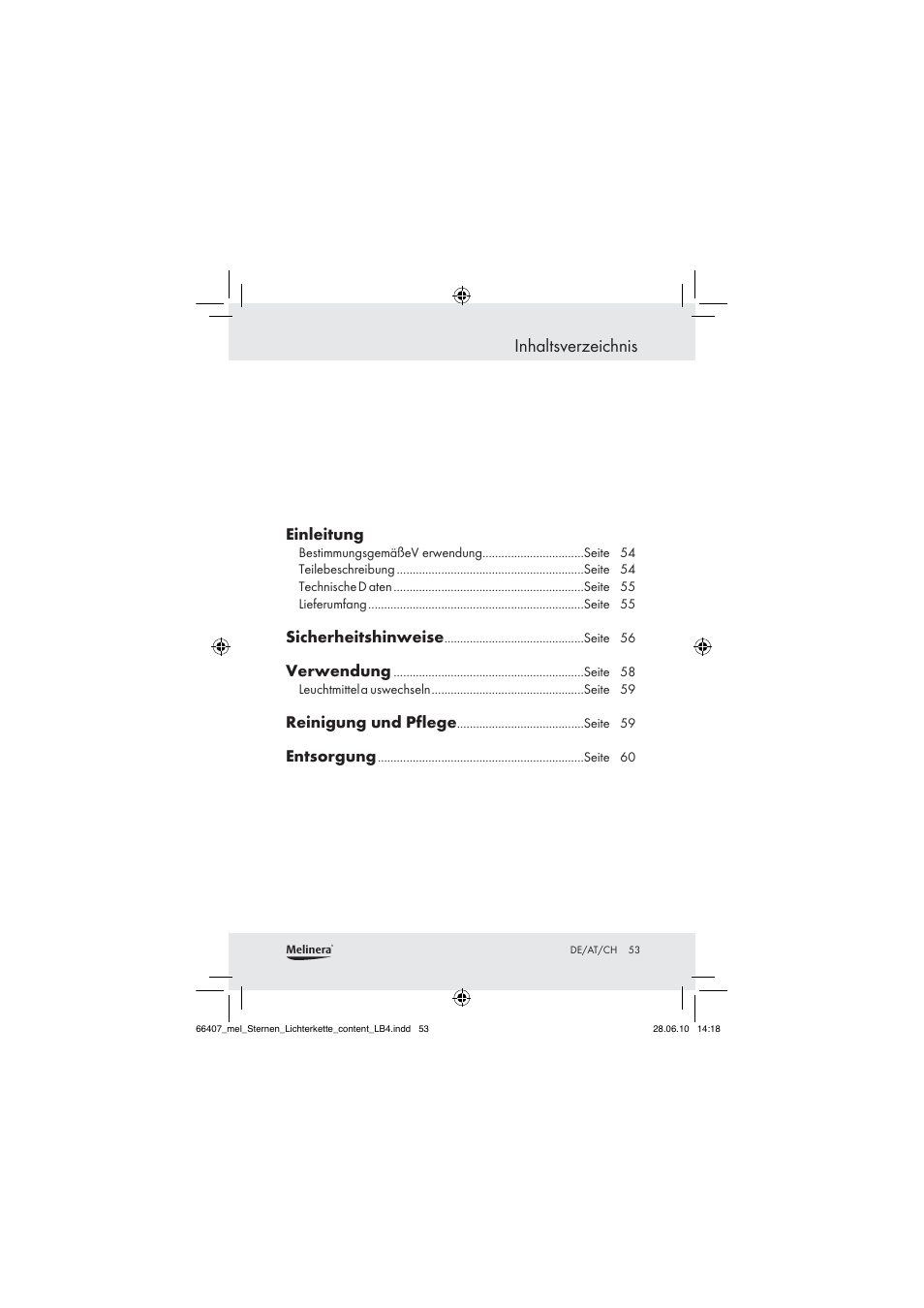 Melinera Z30171 User Manual | Page 53 / 60