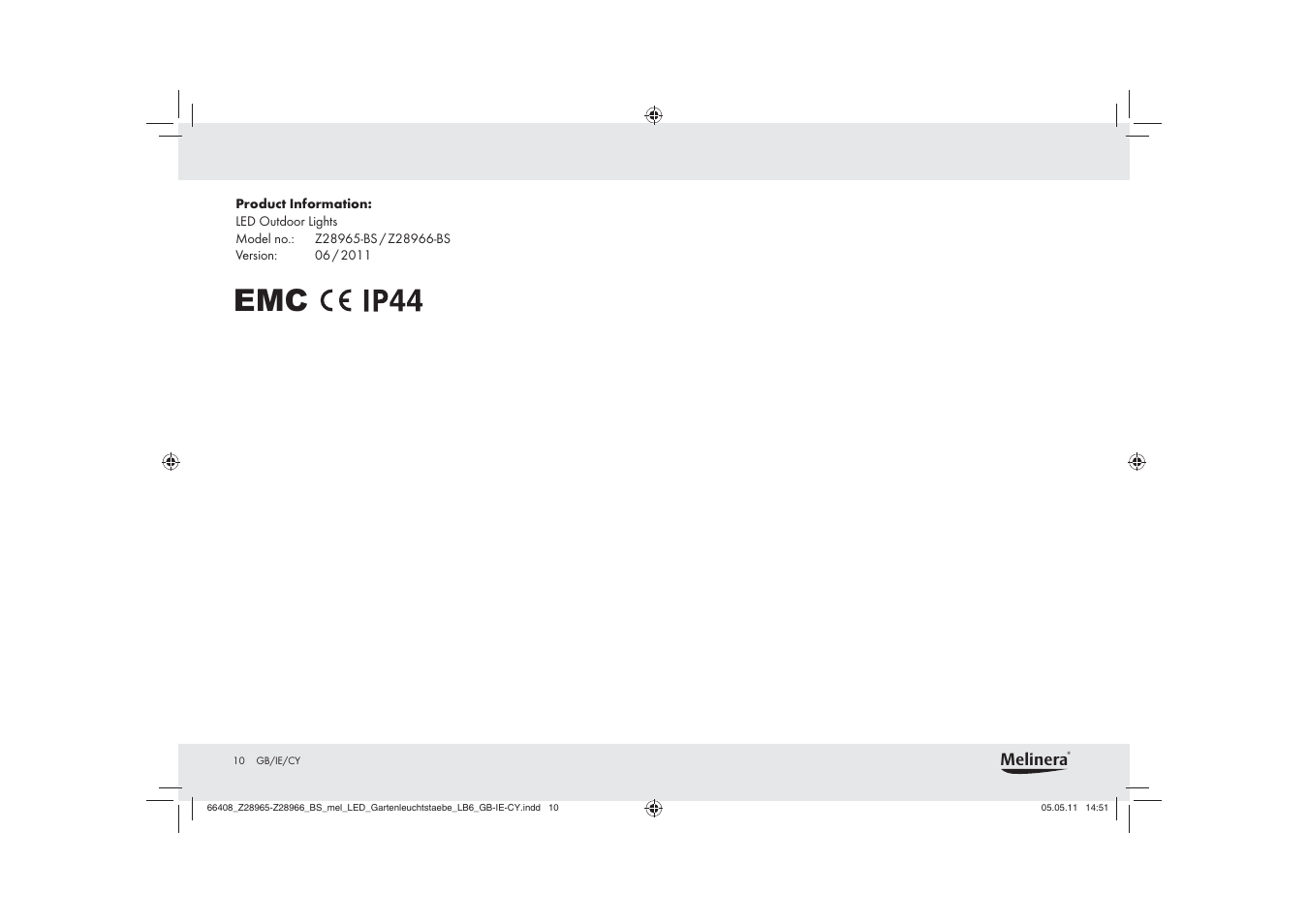 Melinera Z28965-BS User Manual | Page 8 / 14