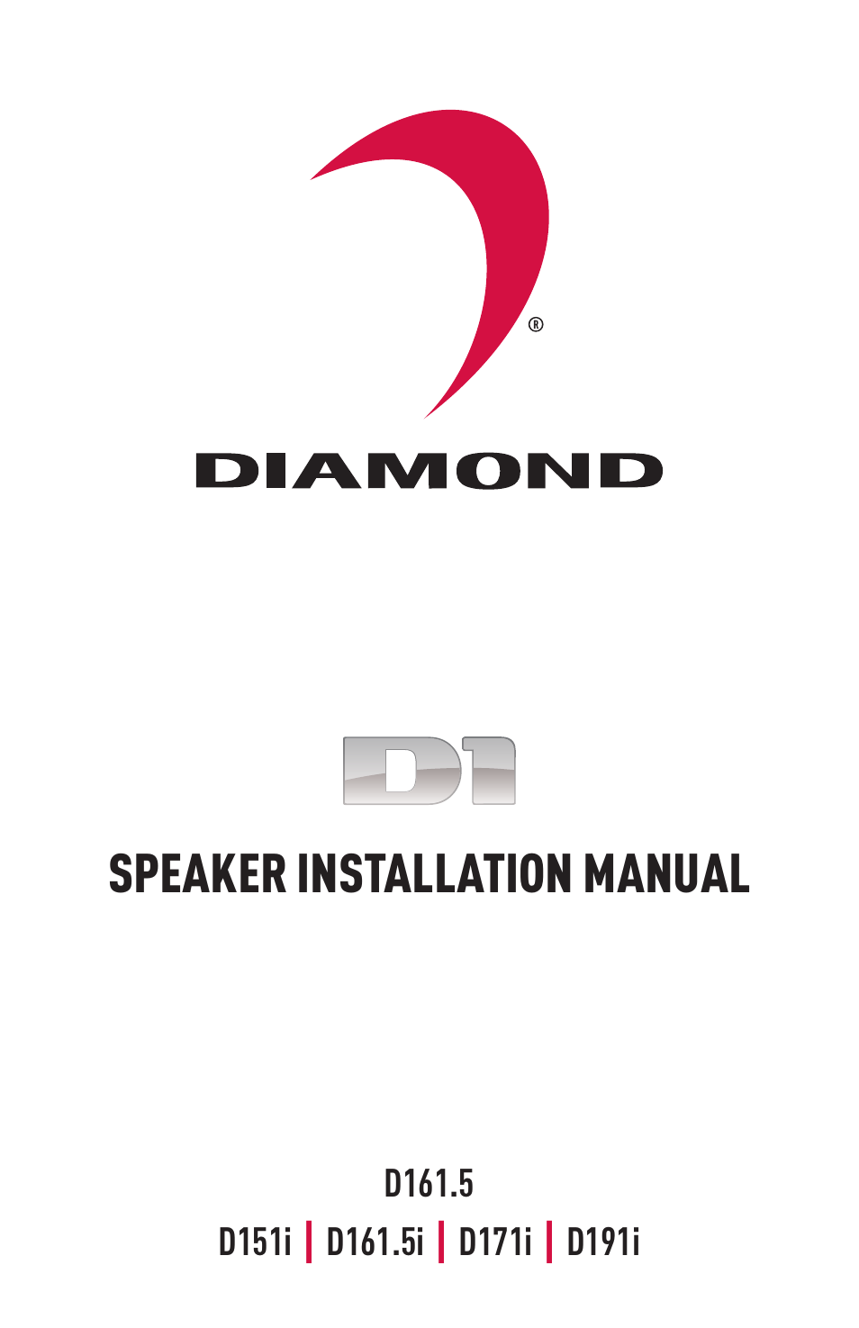Diamond Audio Technology D161.5 User Manual | 8 pages