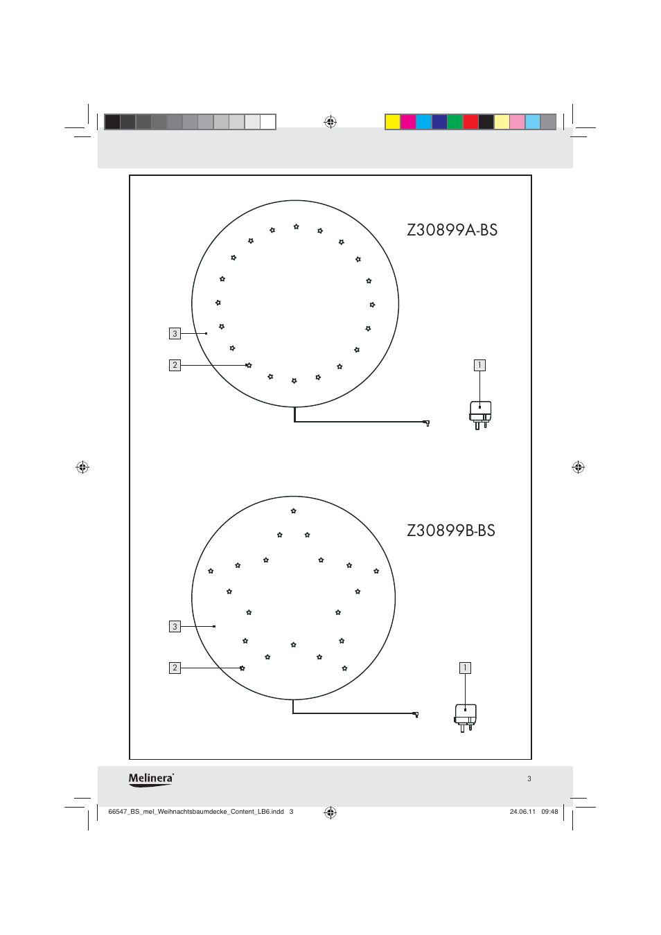 Melinera Z30899A-BS User Manual | 4 pages