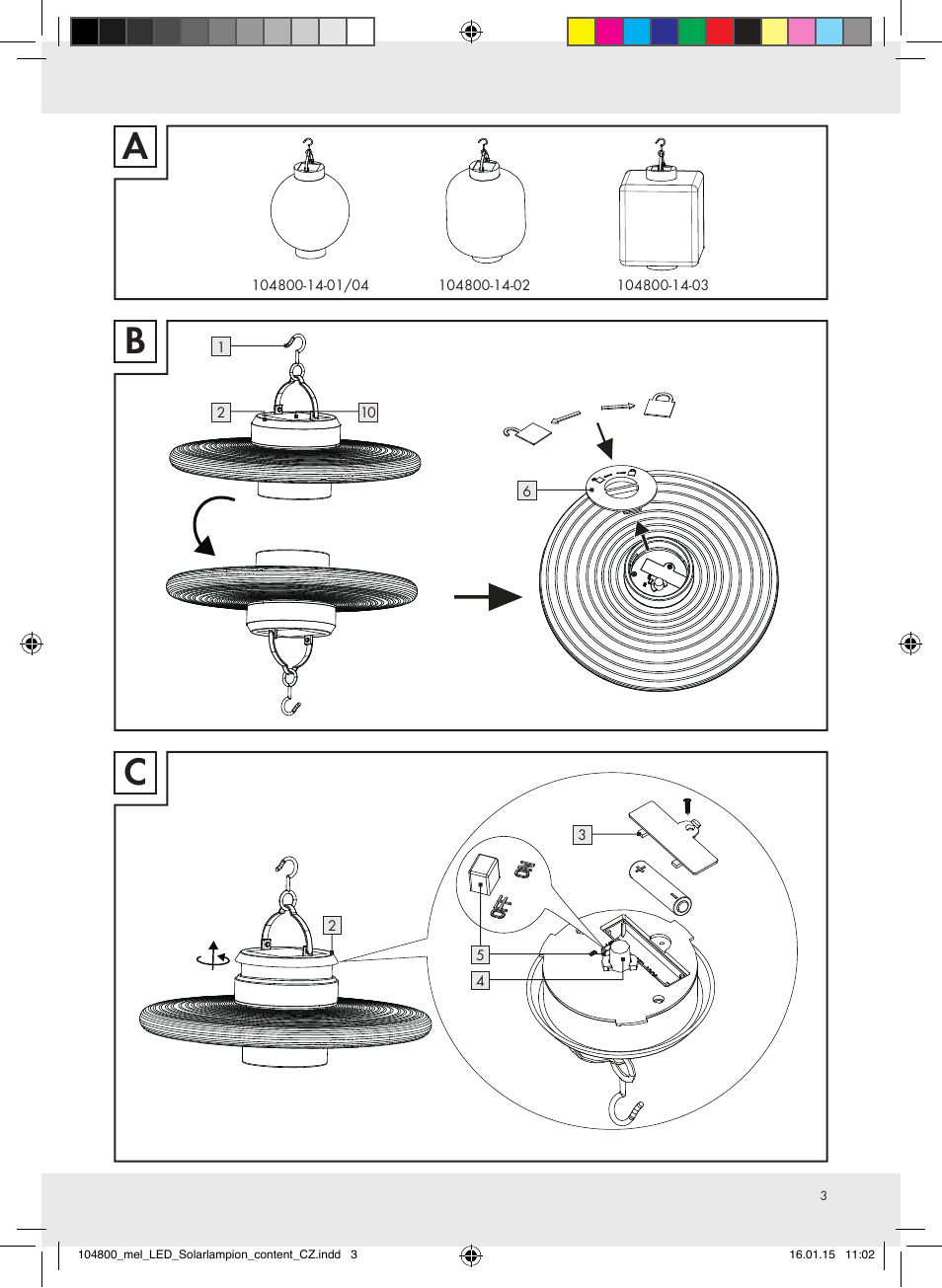 Melinera 104800-14-0х User Manual | Page 3 / 14