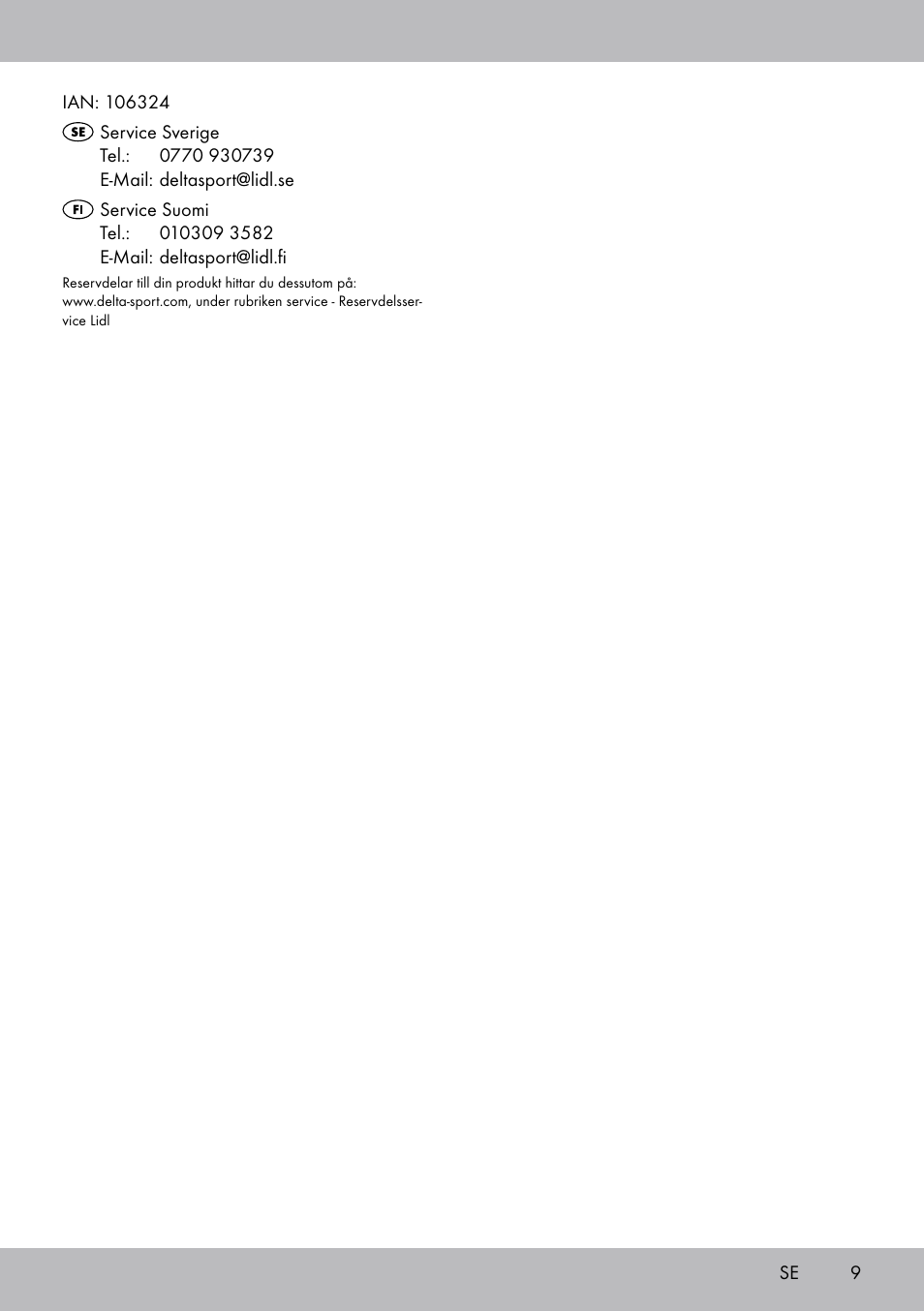 Melinera BL-2042 User Manual | Page 9 / 20