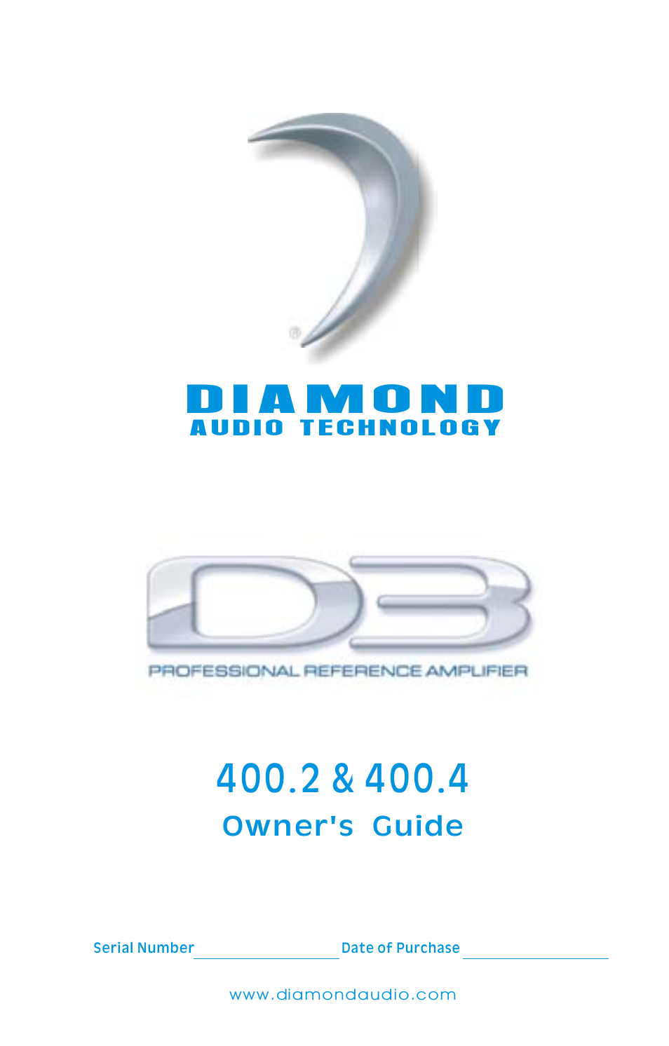 Owner's guide | Diamond Audio Technology D3 Series User Manual | Page 16 / 16