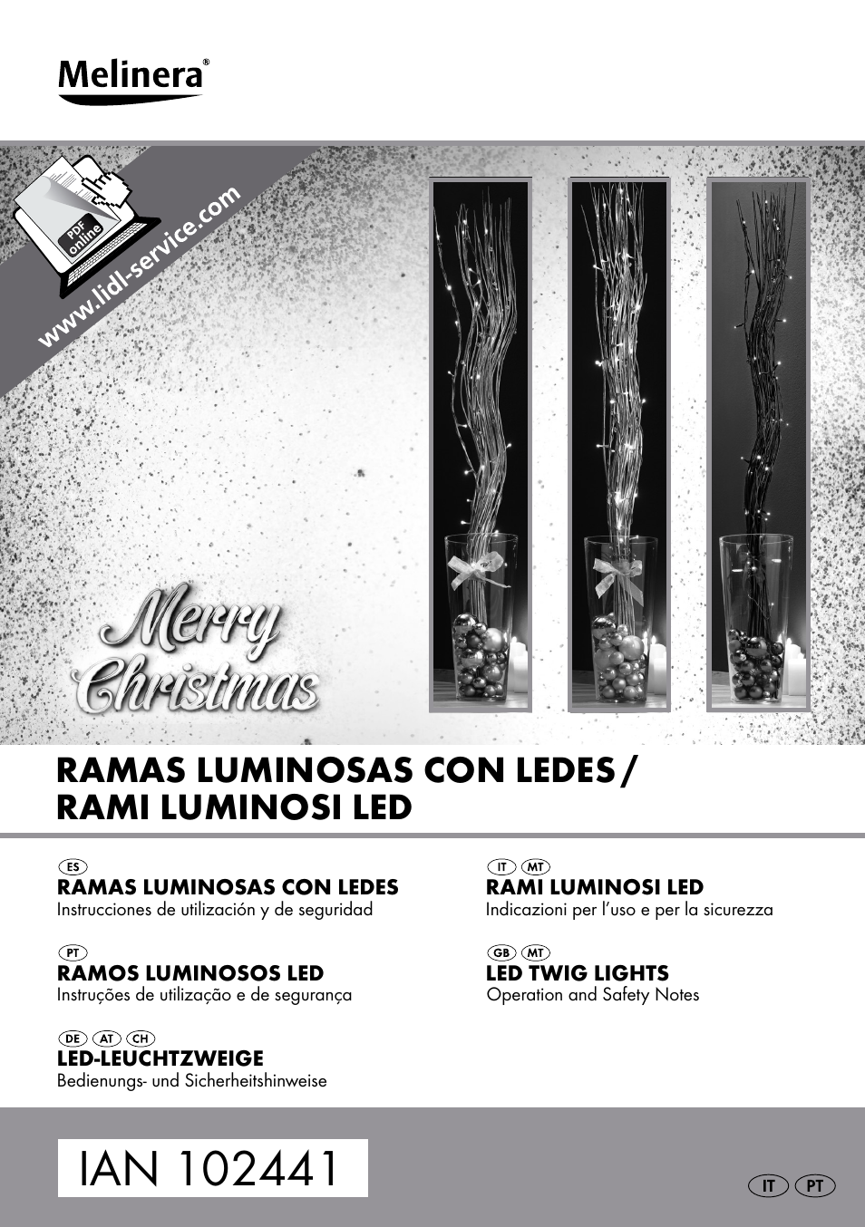 Melinera Z30906A/Z30906B/Z30906C User Manual | 19 pages