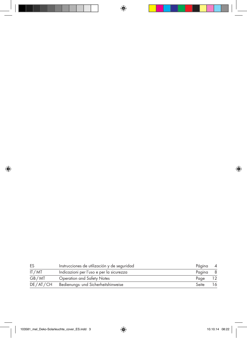 Melinera 103581-14-0х User Manual | Page 2 / 20