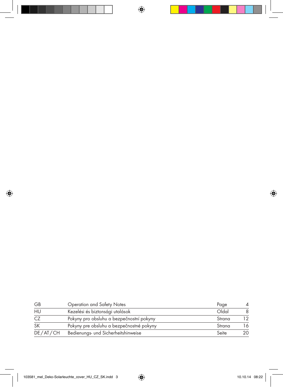 Melinera 103581-14-0х User Manual | Page 2 / 24