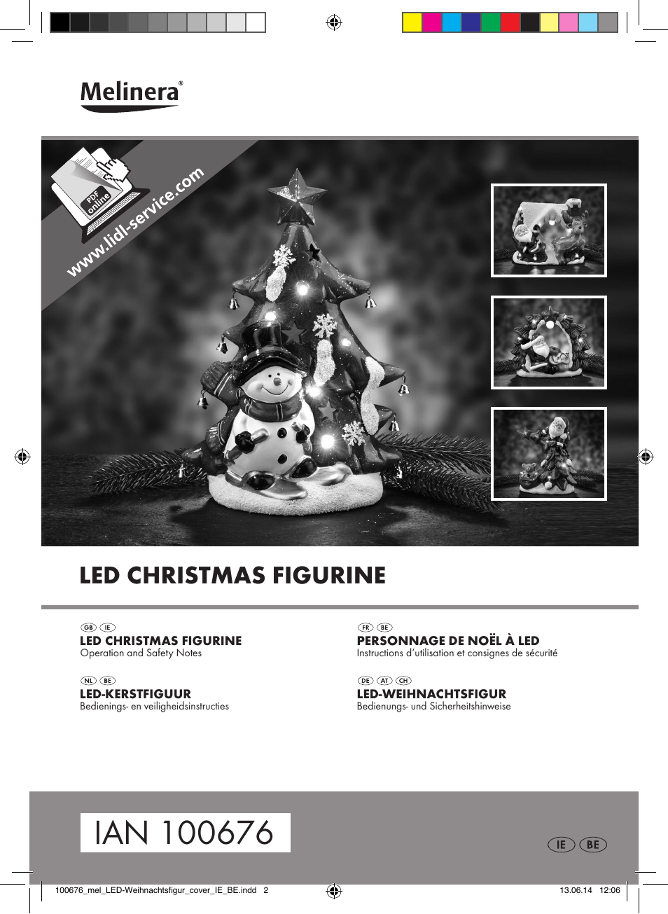 Melinera 100676-14-0х User Manual | 16 pages