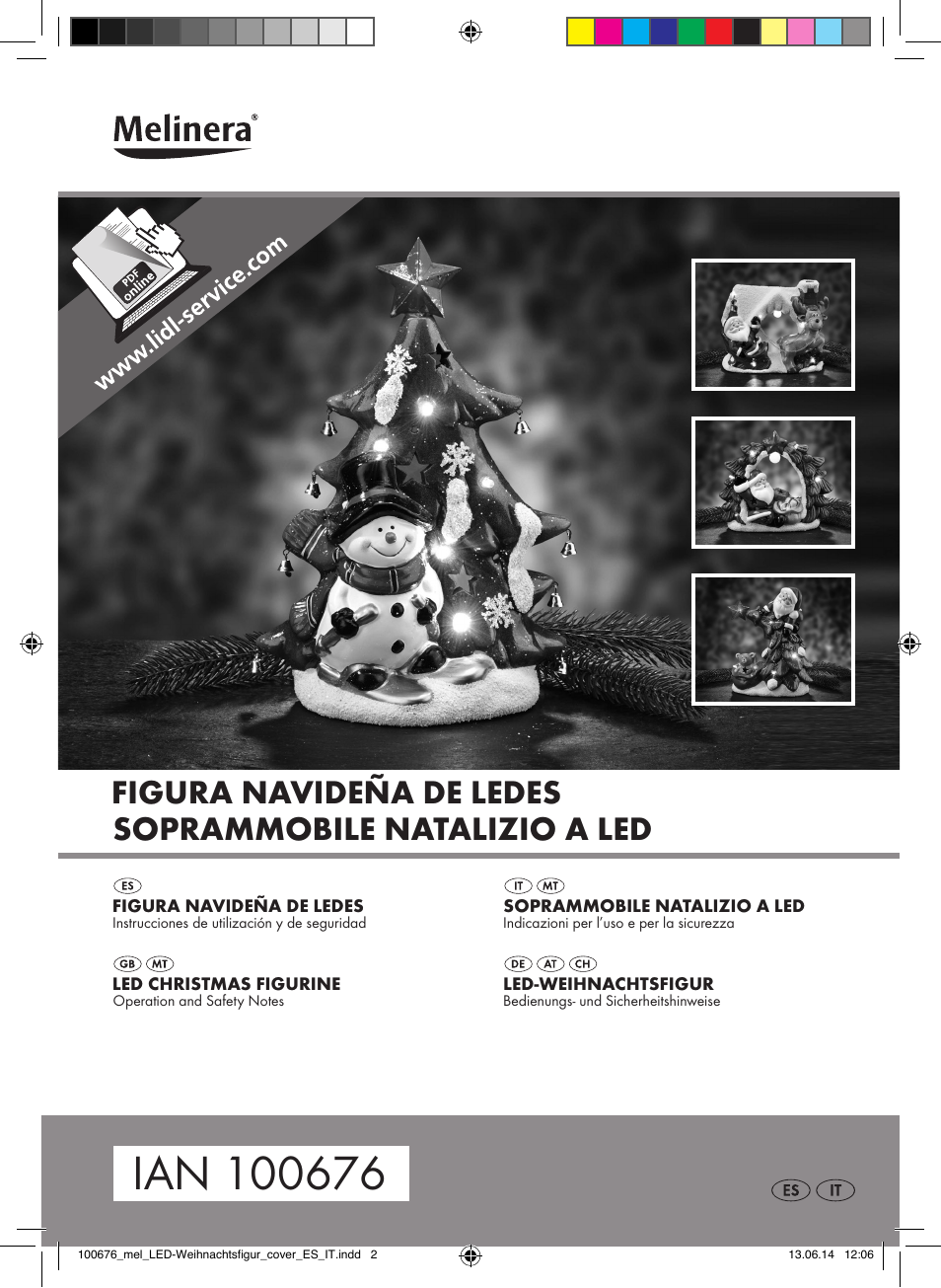 Melinera 100676-14-0х User Manual | 16 pages