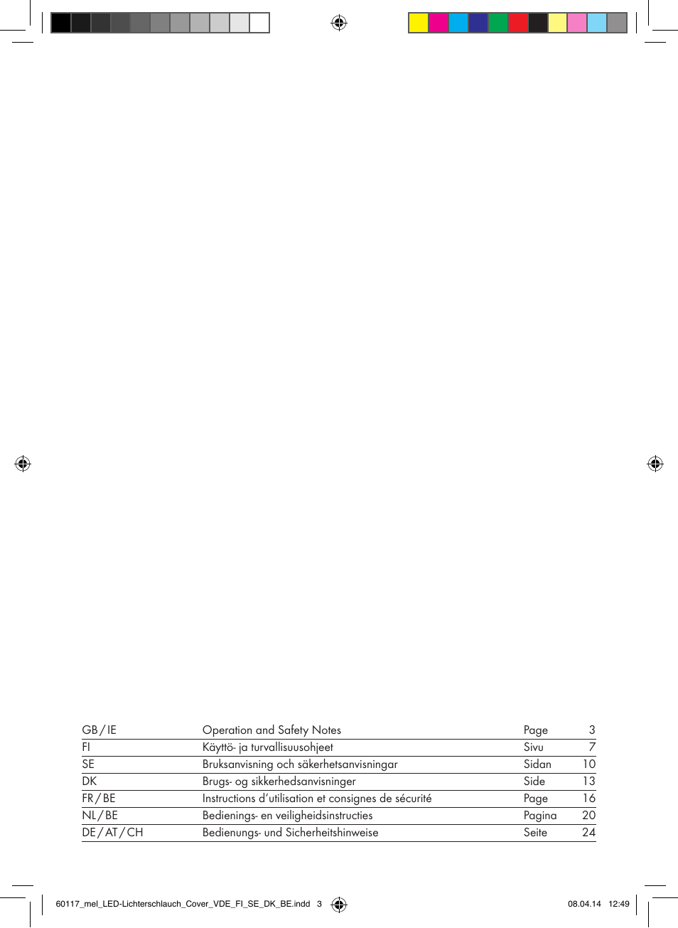 Melinera Z31515A-BS User Manual | Page 2 / 28