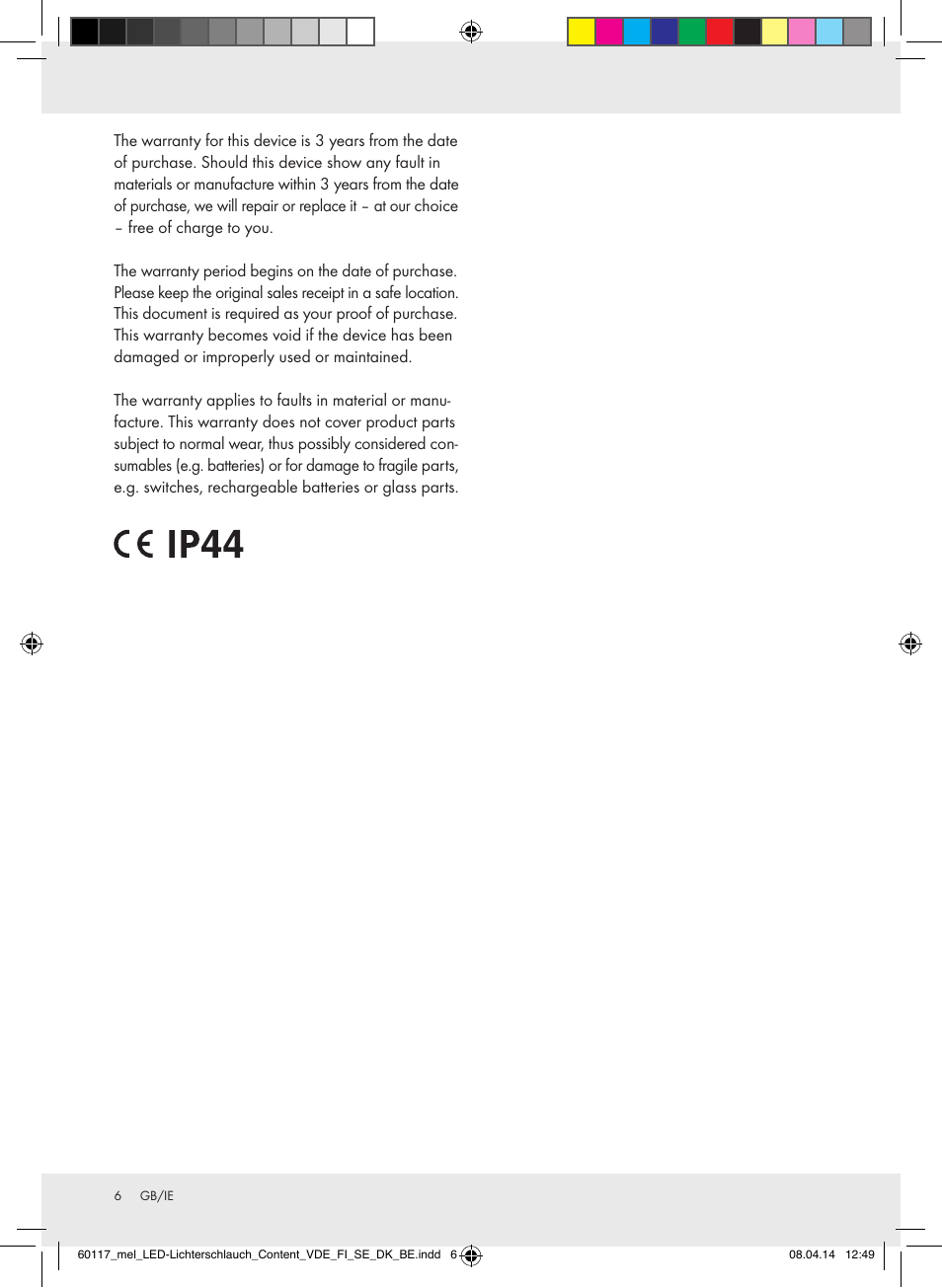 Melinera Z31515A-BS User Manual | Page 6 / 28