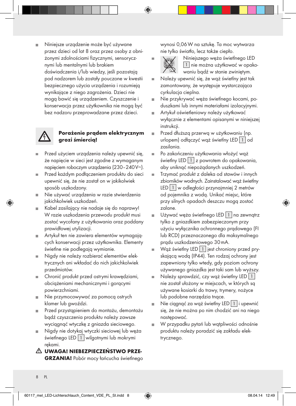 Melinera Z31515A-BS User Manual | Page 8 / 29