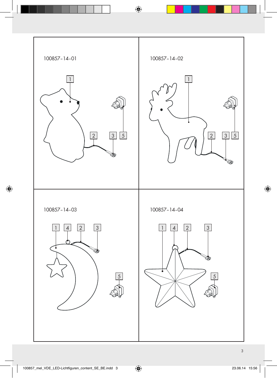 Melinera 100857-14-0х User Manual | Page 3 / 19