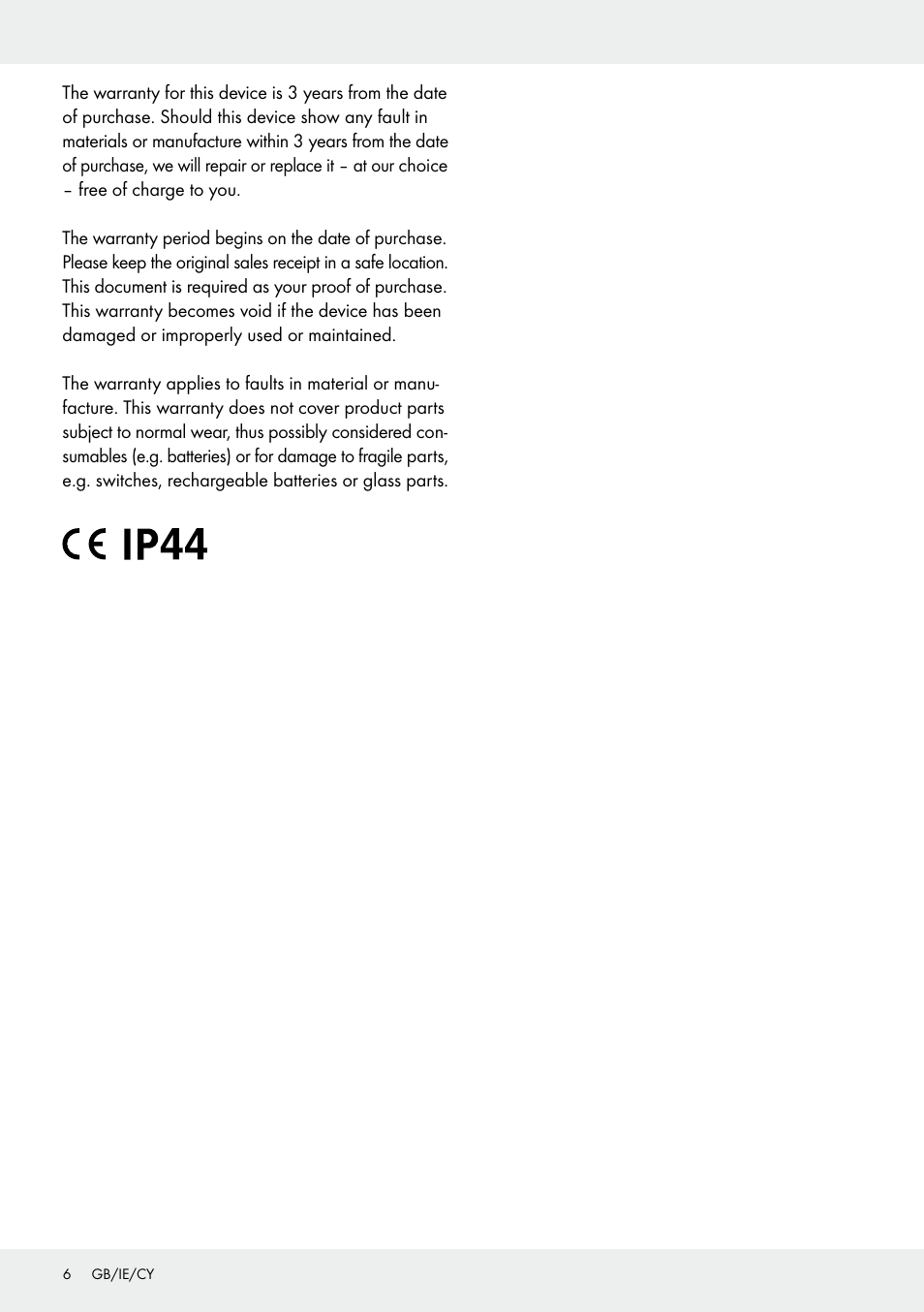 Melinera Z31513-BS User Manual | Page 6 / 11