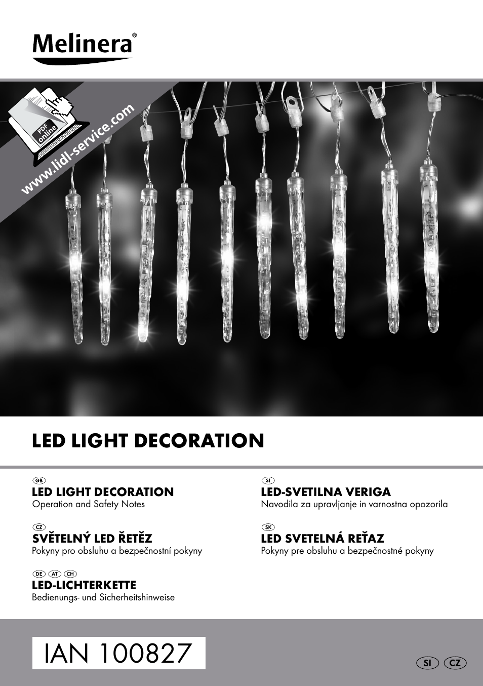 Melinera Z31513-BS User Manual | 19 pages
