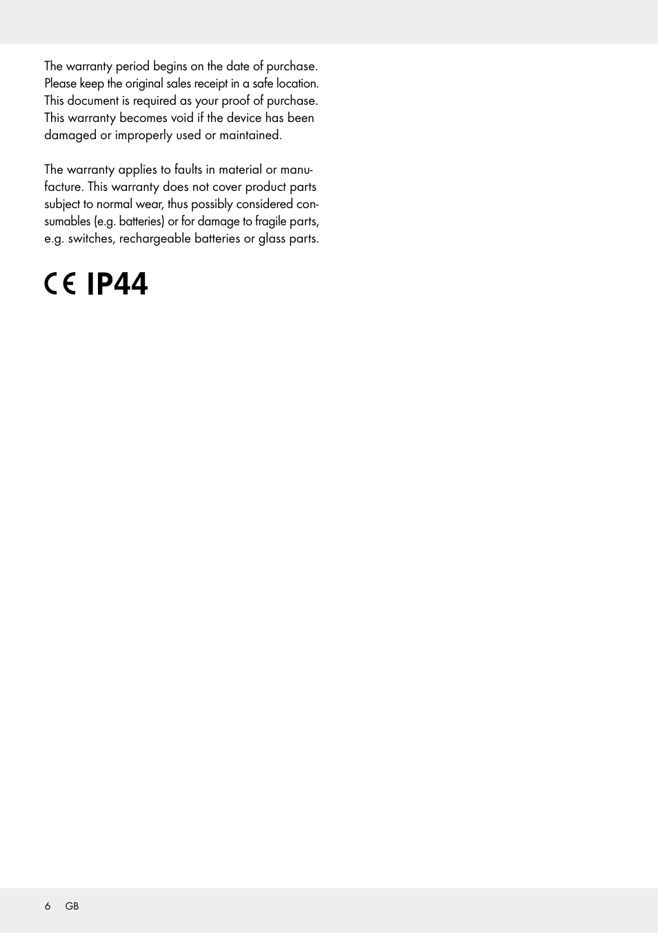 Melinera Z31513-BS User Manual | Page 6 / 19