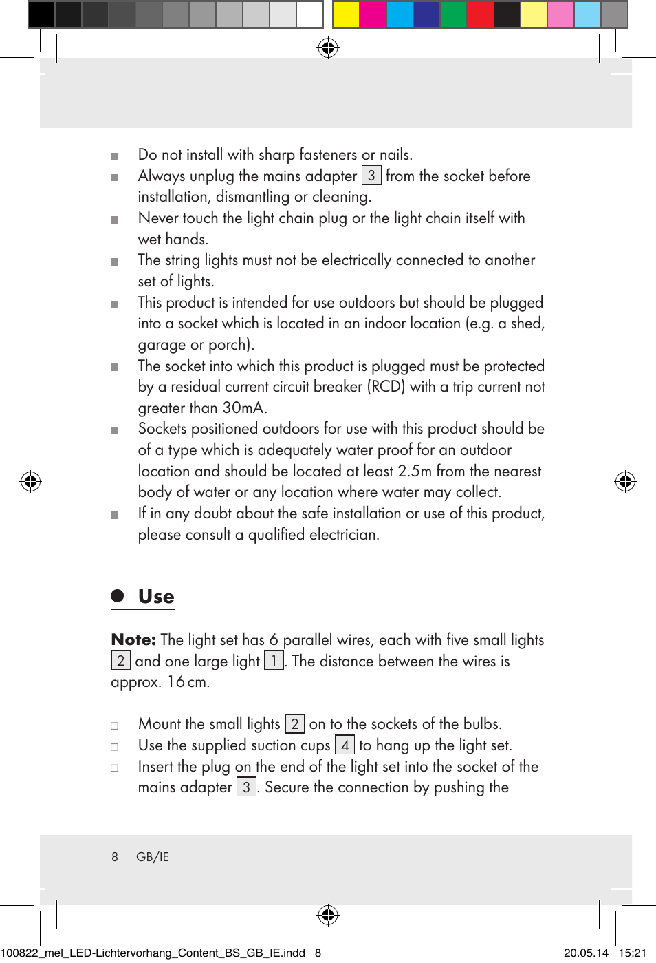 Melinera Z30171-BS/Z31589-BS User Manual | Page 8 / 11