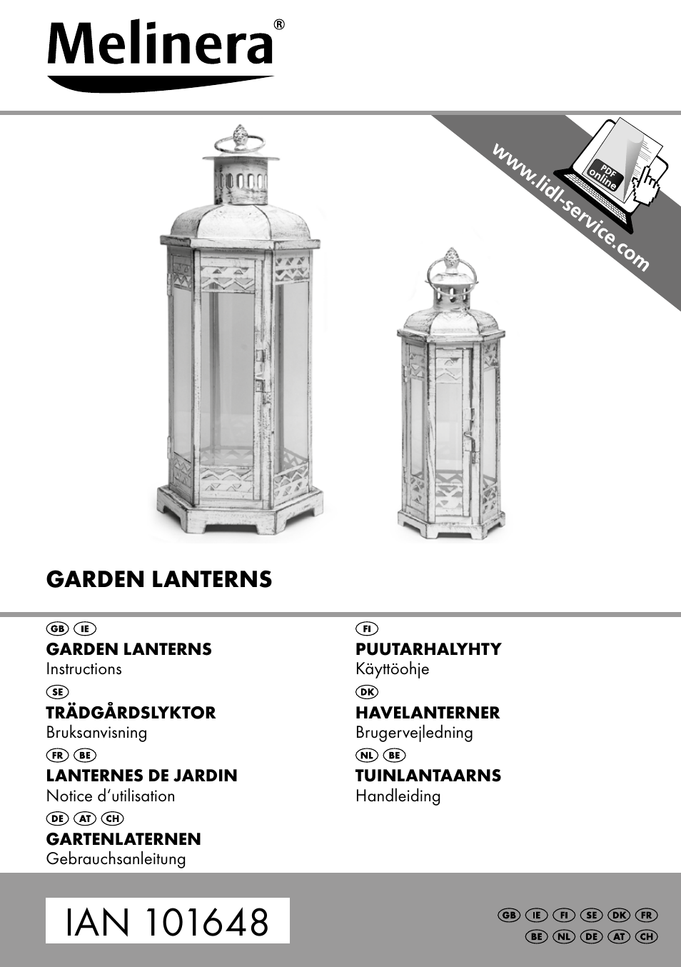 Melinera LS-1662 User Manual | 16 pages