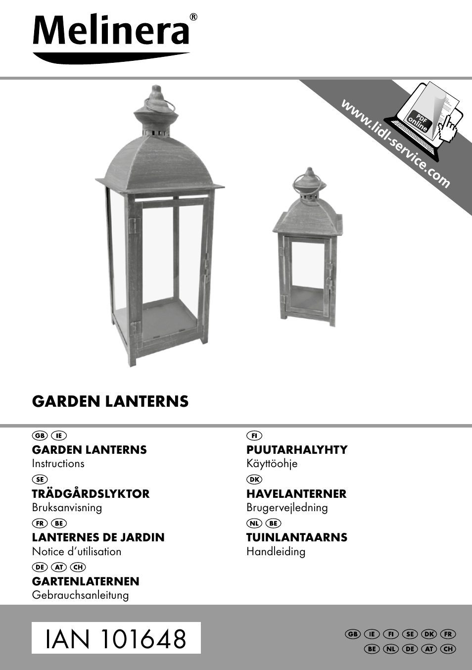 Melinera LS-1664 User Manual | 16 pages