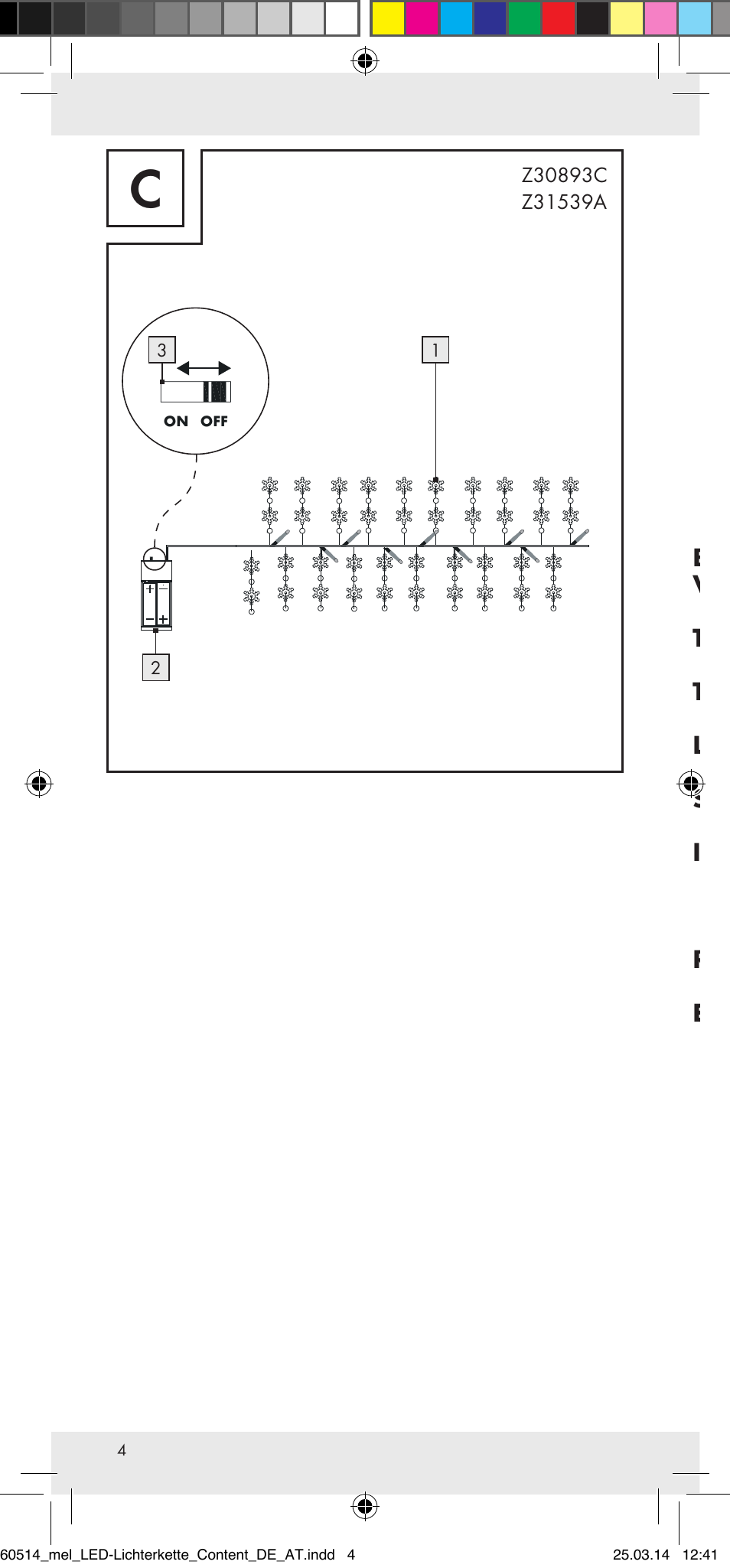 Bestimmungsgemäße verwendung, Teilebeschreibung, Technische daten | Lieferumfang, Sicherheitshinweise, Inbetriebnahme, Reinigung und pflege, Entsorgung | Melinera Z30893 User Manual | Page 4 / 20