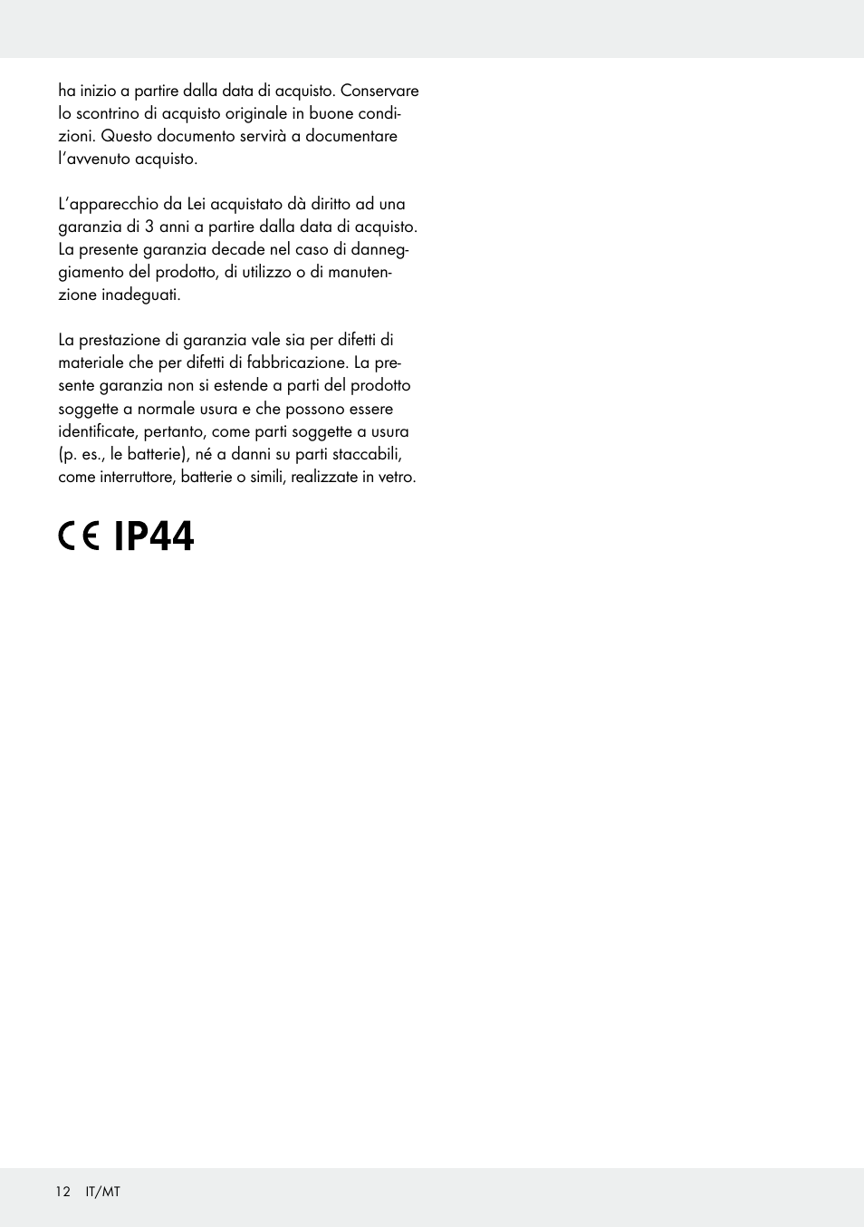 Melinera Z31531 User Manual | Page 12 / 24