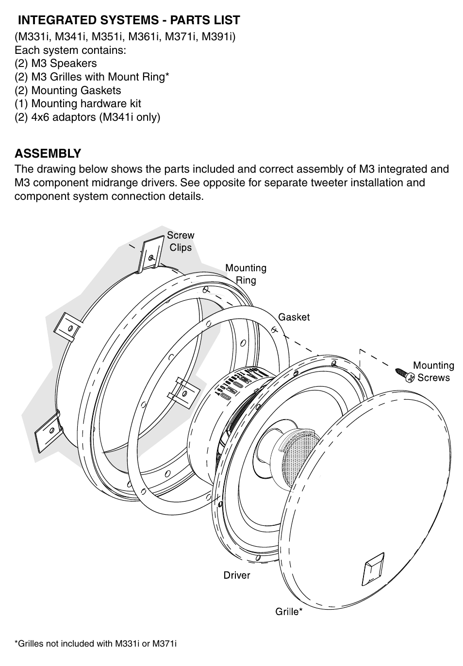 Diamond Audio Technology M331I - M341I User Manual | Page 4 / 12